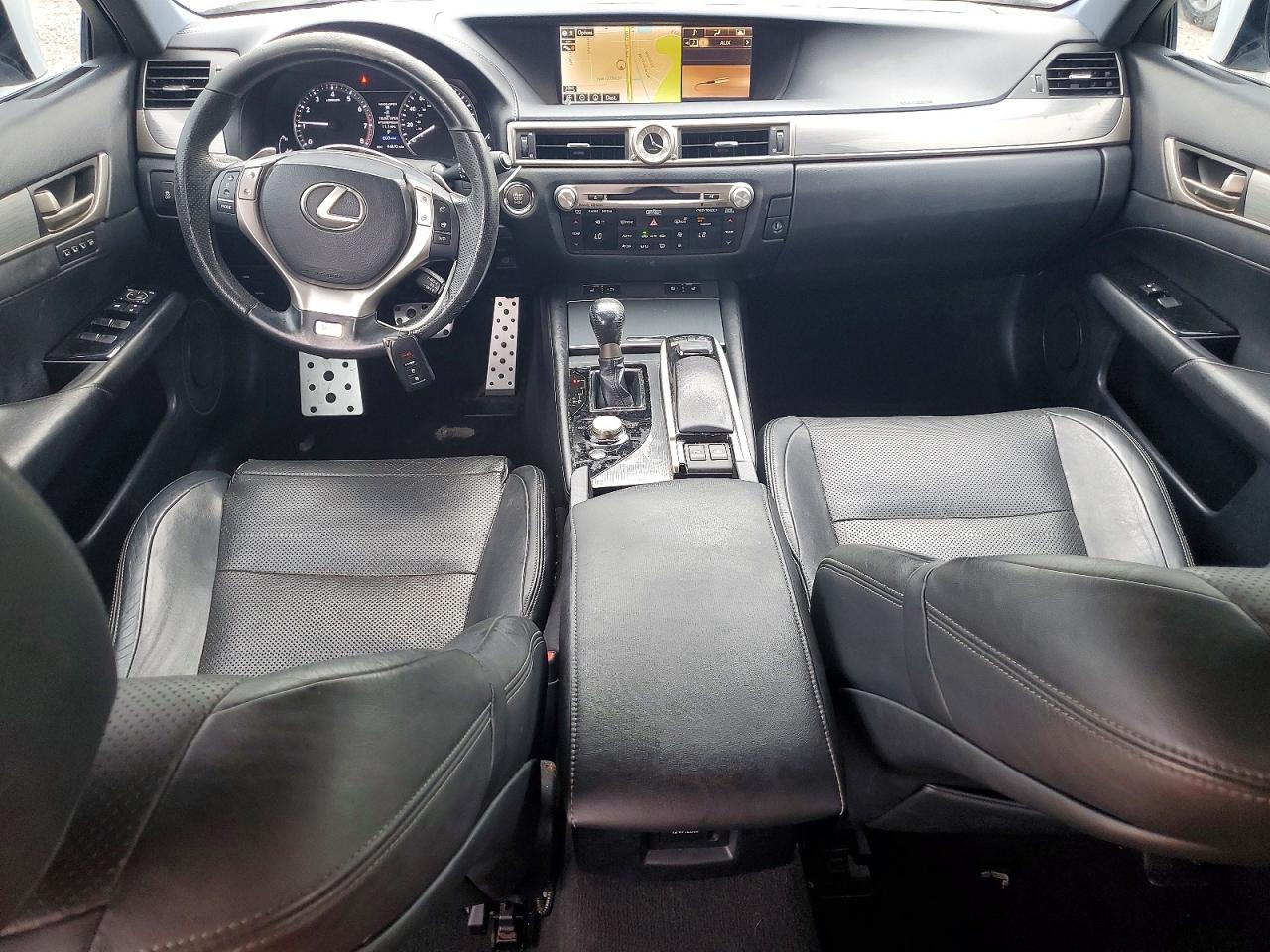 2015 Lexus Gs 350 White vin: JTHBE1BL2FA012501
