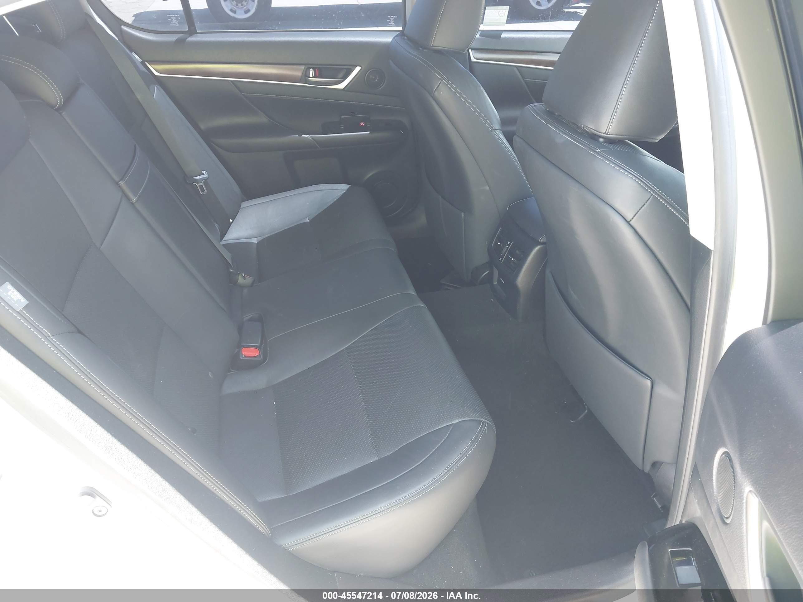 2015 Lexus Gs 350   White vin: JTHBE1BL2FA012823