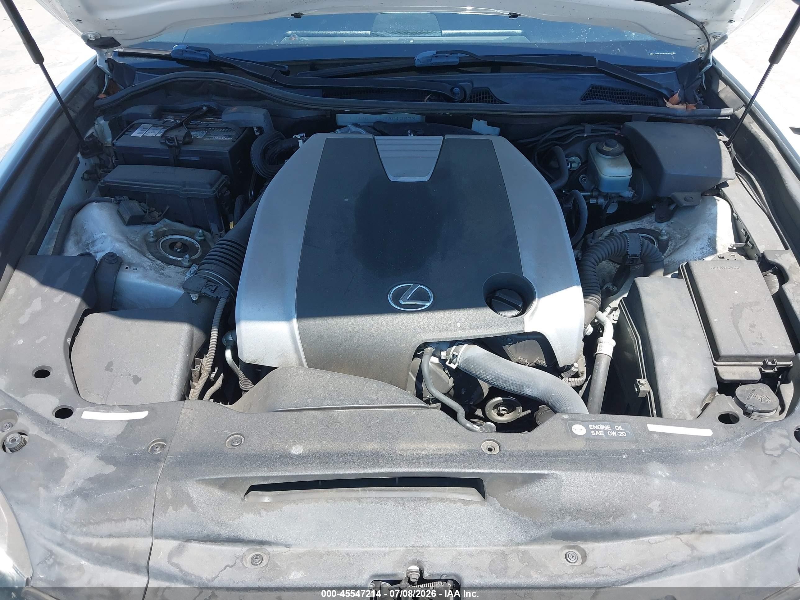 2015 Lexus Gs 350   White vin: JTHBE1BL2FA012823