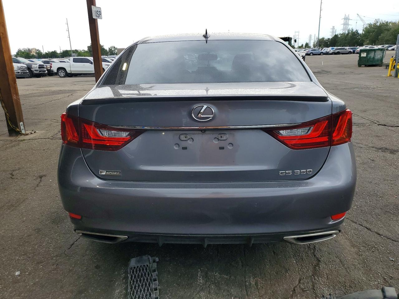 2015 Lexus Gs 350 Silver vin: JTHBE1BL2FA014152