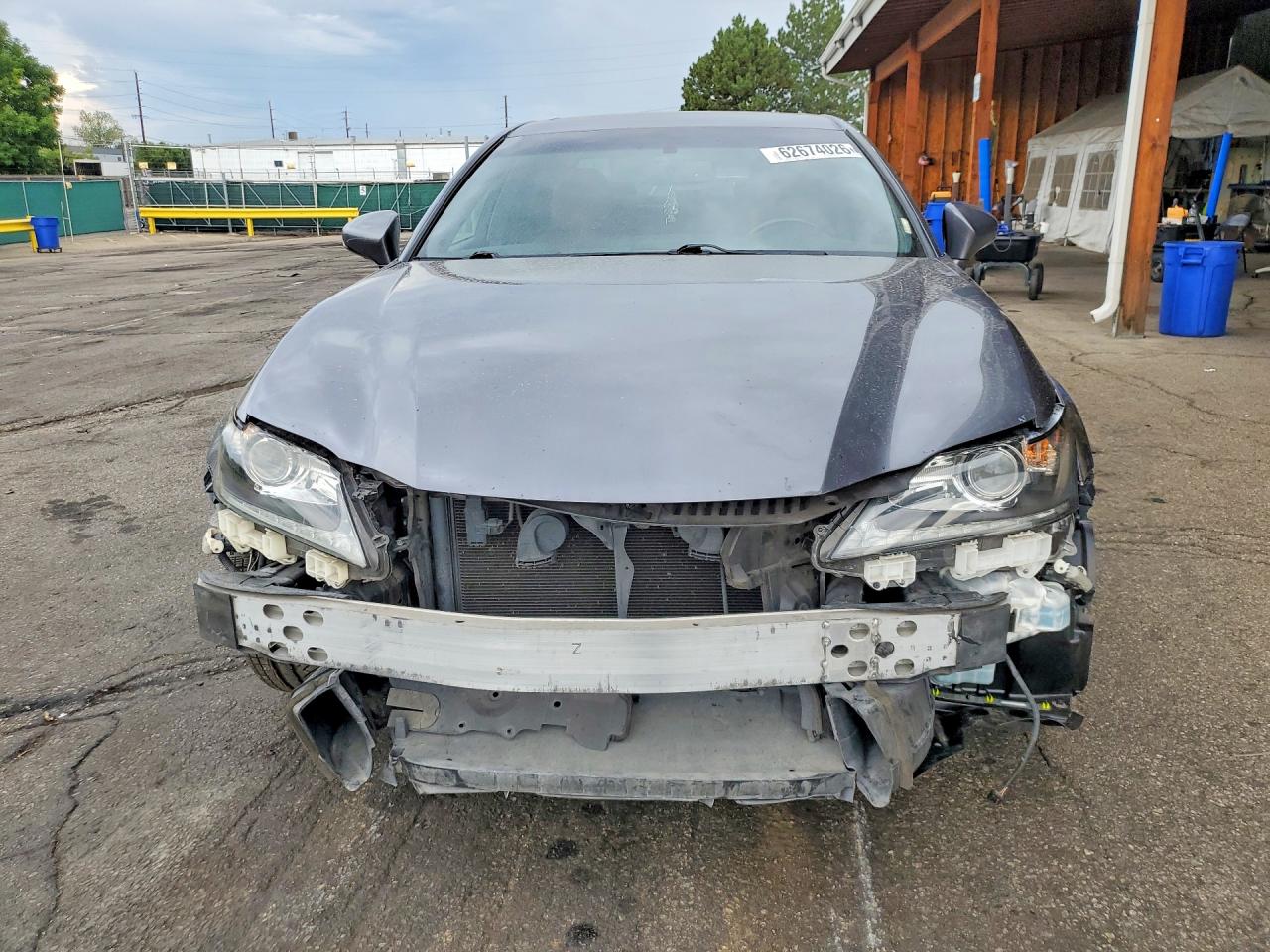 2015 Lexus Gs 350 Silver vin: JTHBE1BL2FA014152