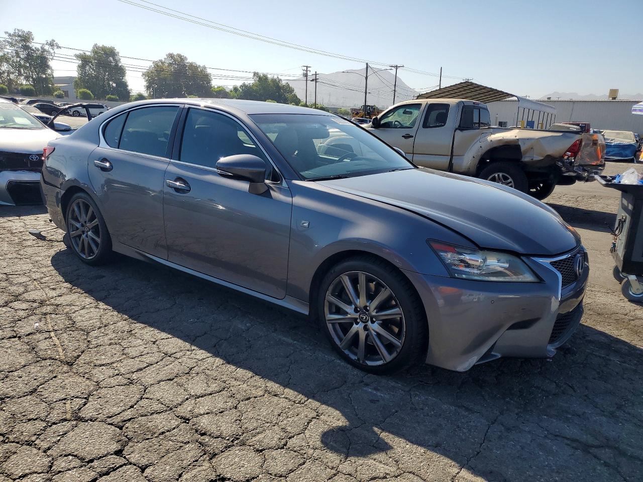 2015 Lexus Gs 350 Gray vin: JTHBE1BL2FA016466