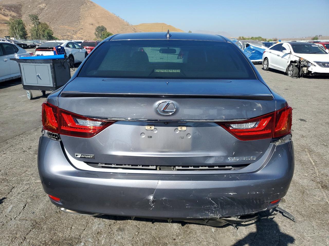 2015 Lexus Gs 350 Gray vin: JTHBE1BL2FA016466