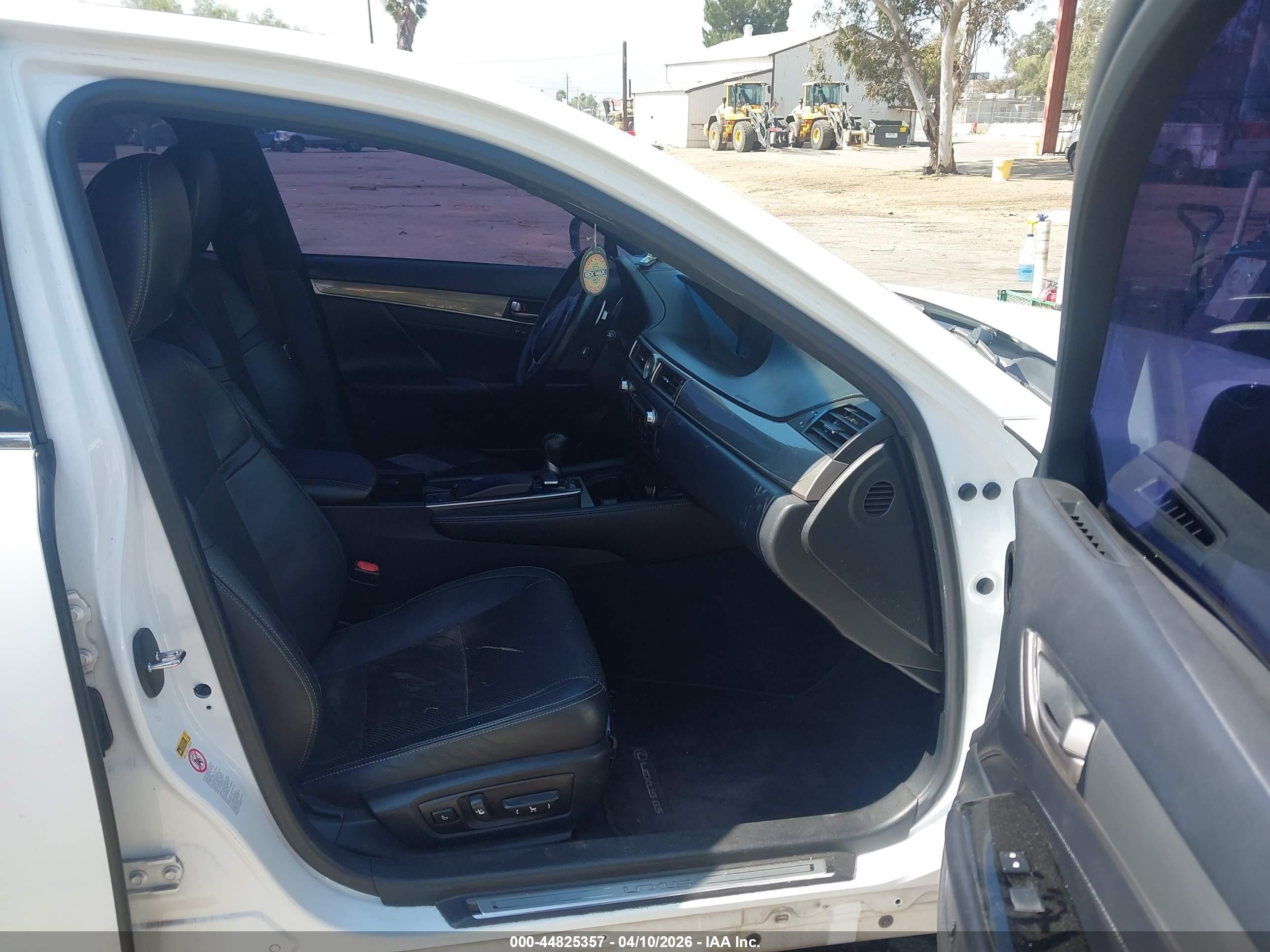2015 Lexus Gs 350   White vin: JTHBE1BL2FA017648