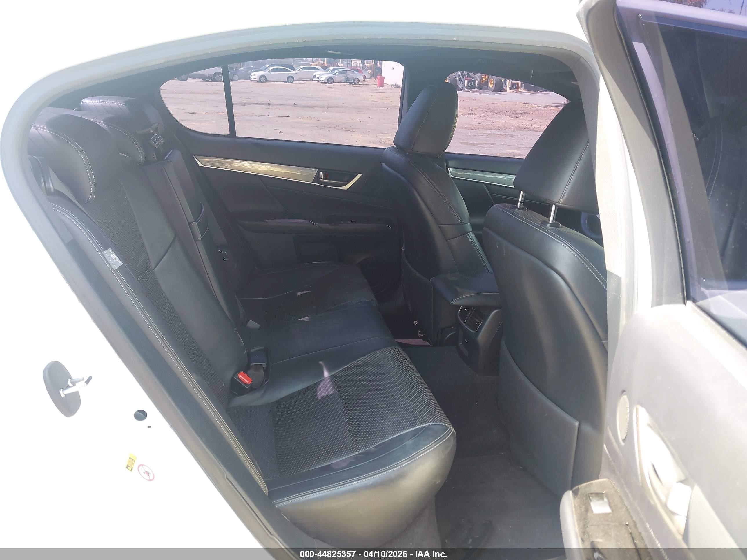 2015 Lexus Gs 350   White vin: JTHBE1BL2FA017648