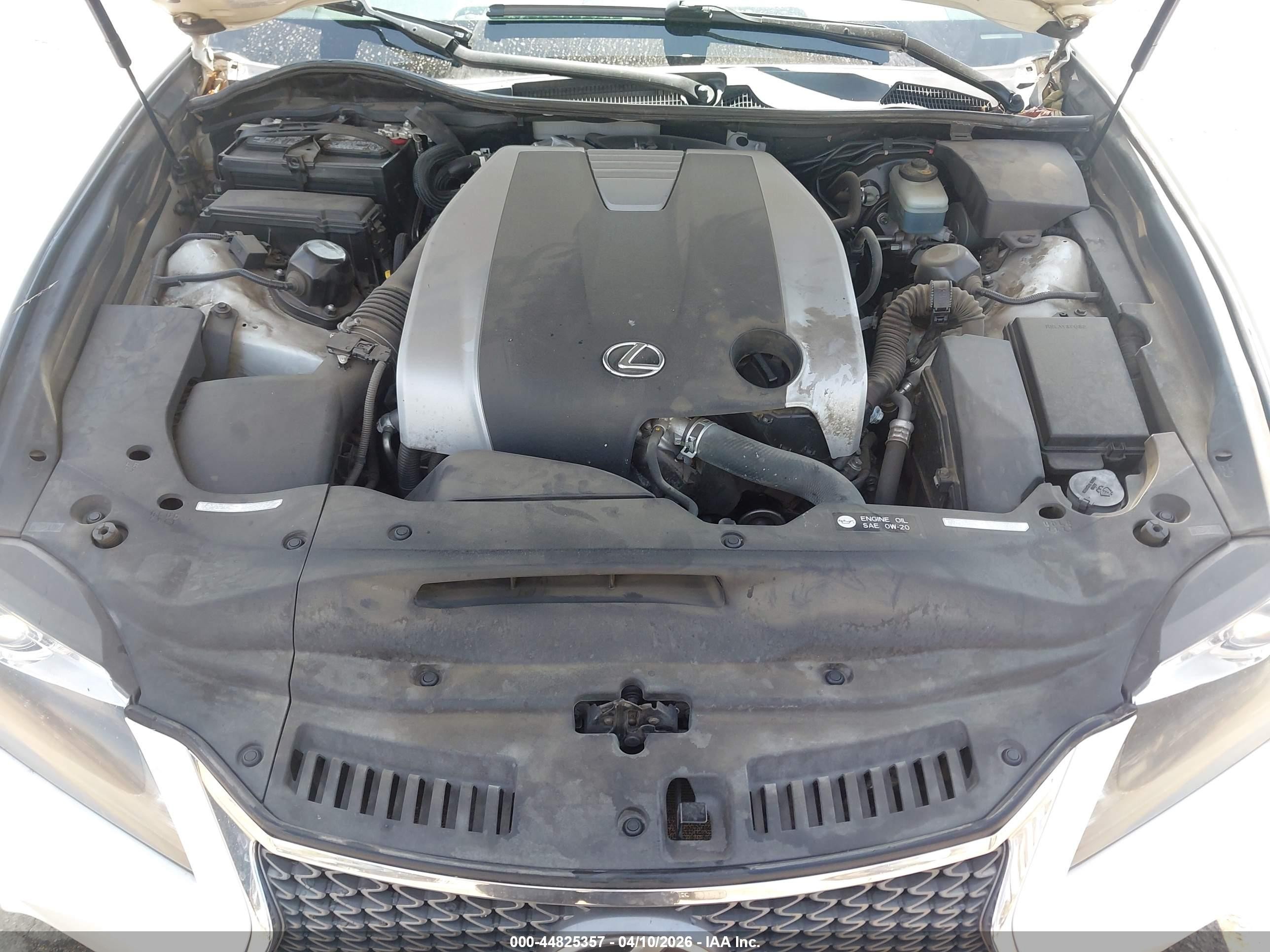 2015 Lexus Gs 350   White vin: JTHBE1BL2FA017648