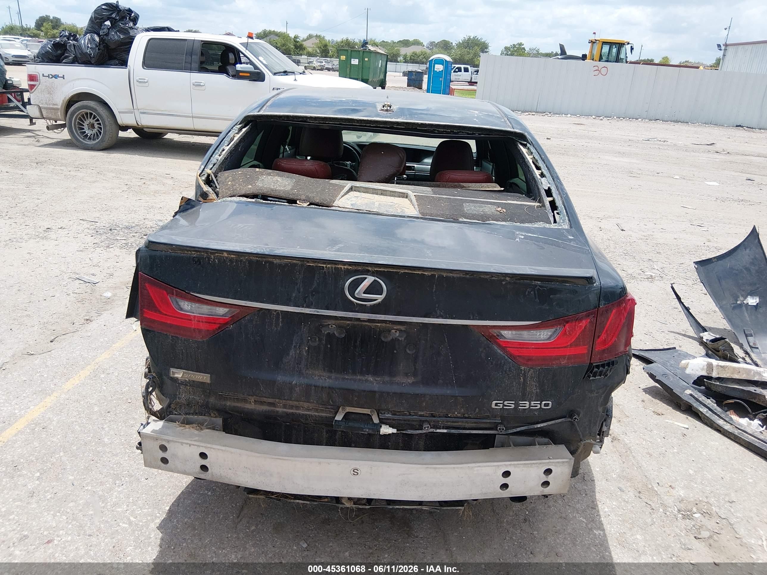 2013 Lexus Gs 350   Black vin: JTHBE1BL3D5022511