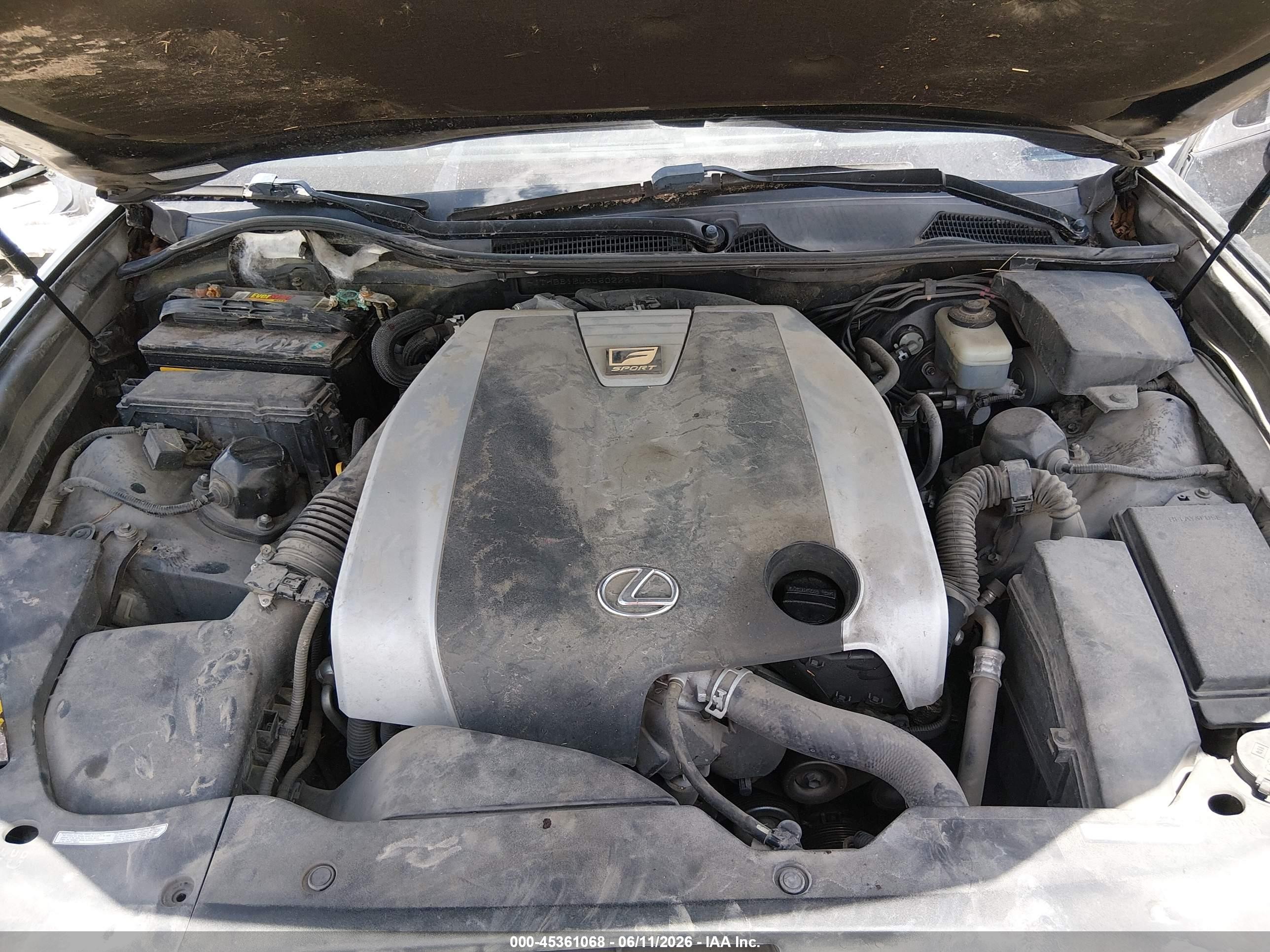 2013 Lexus Gs 350   Black vin: JTHBE1BL3D5022511