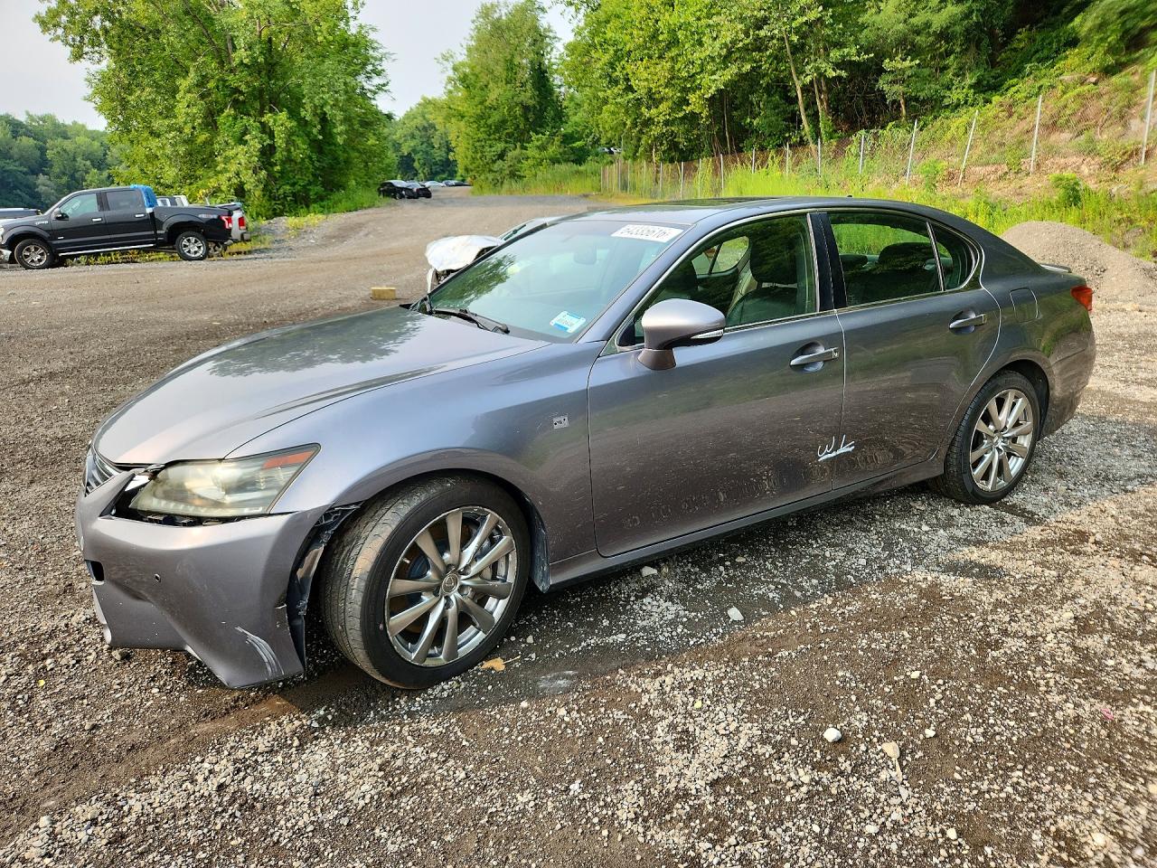 2013 Lexus Gs 350 Gray vin: JTHBE1BL3D5023612