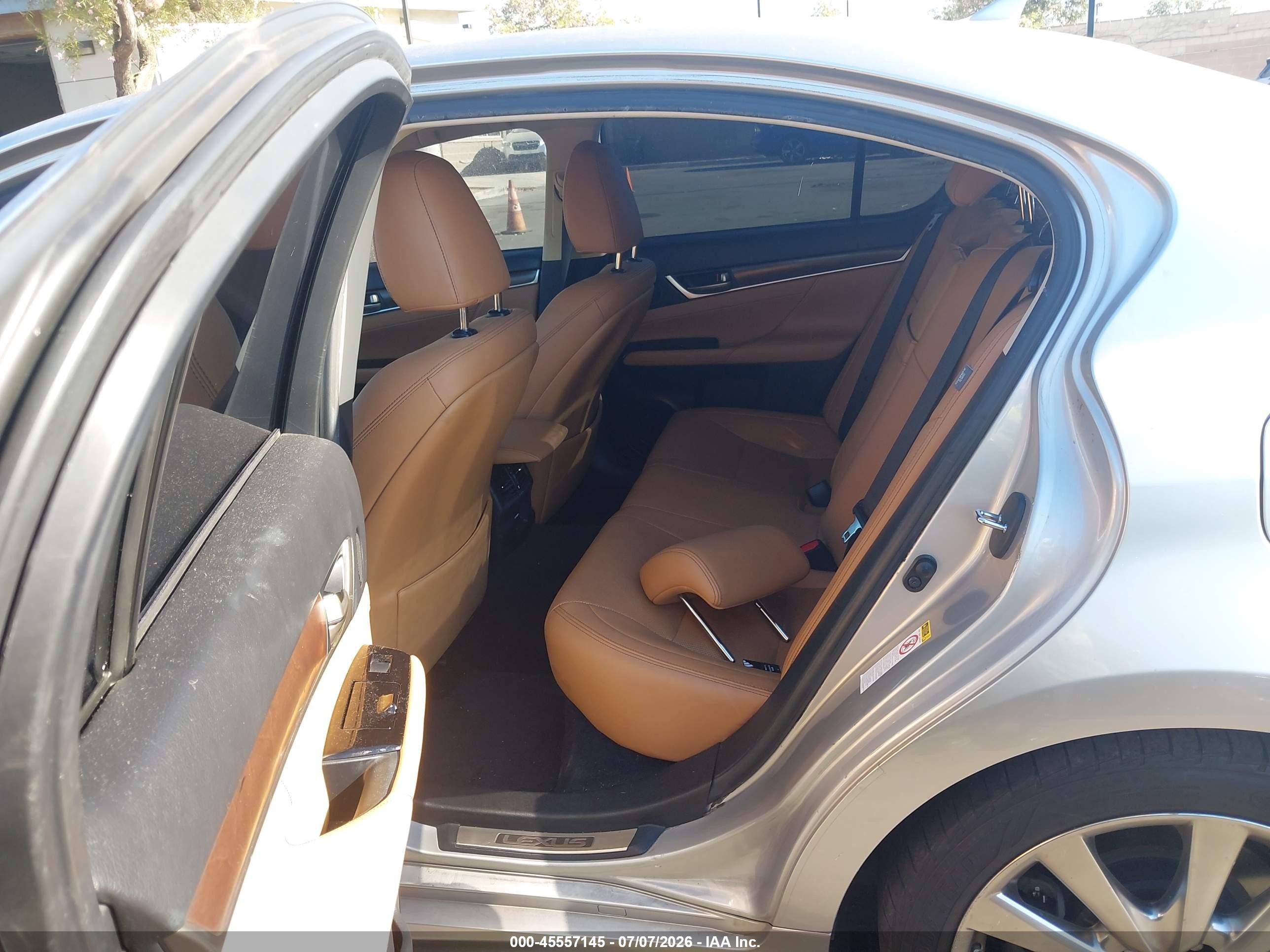2013 Lexus Gs 350   Серебряный vin: JTHBE1BL3D5025571