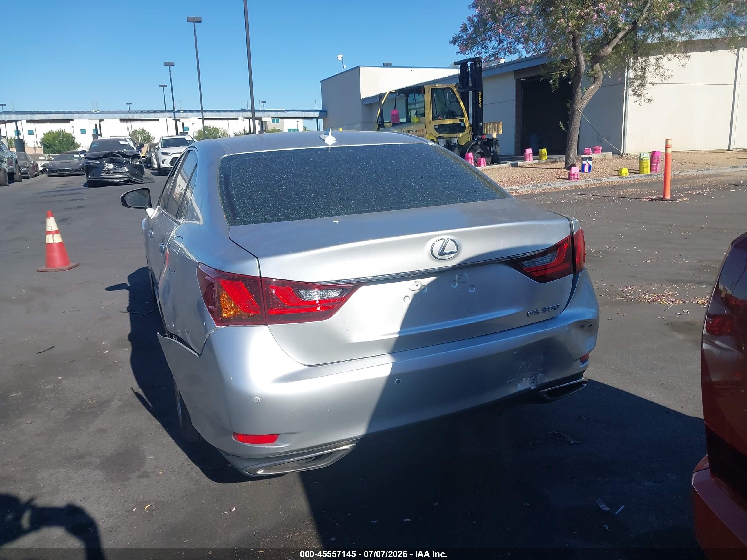 2013 Lexus Gs 350   Серебряный vin: JTHBE1BL3D5025571