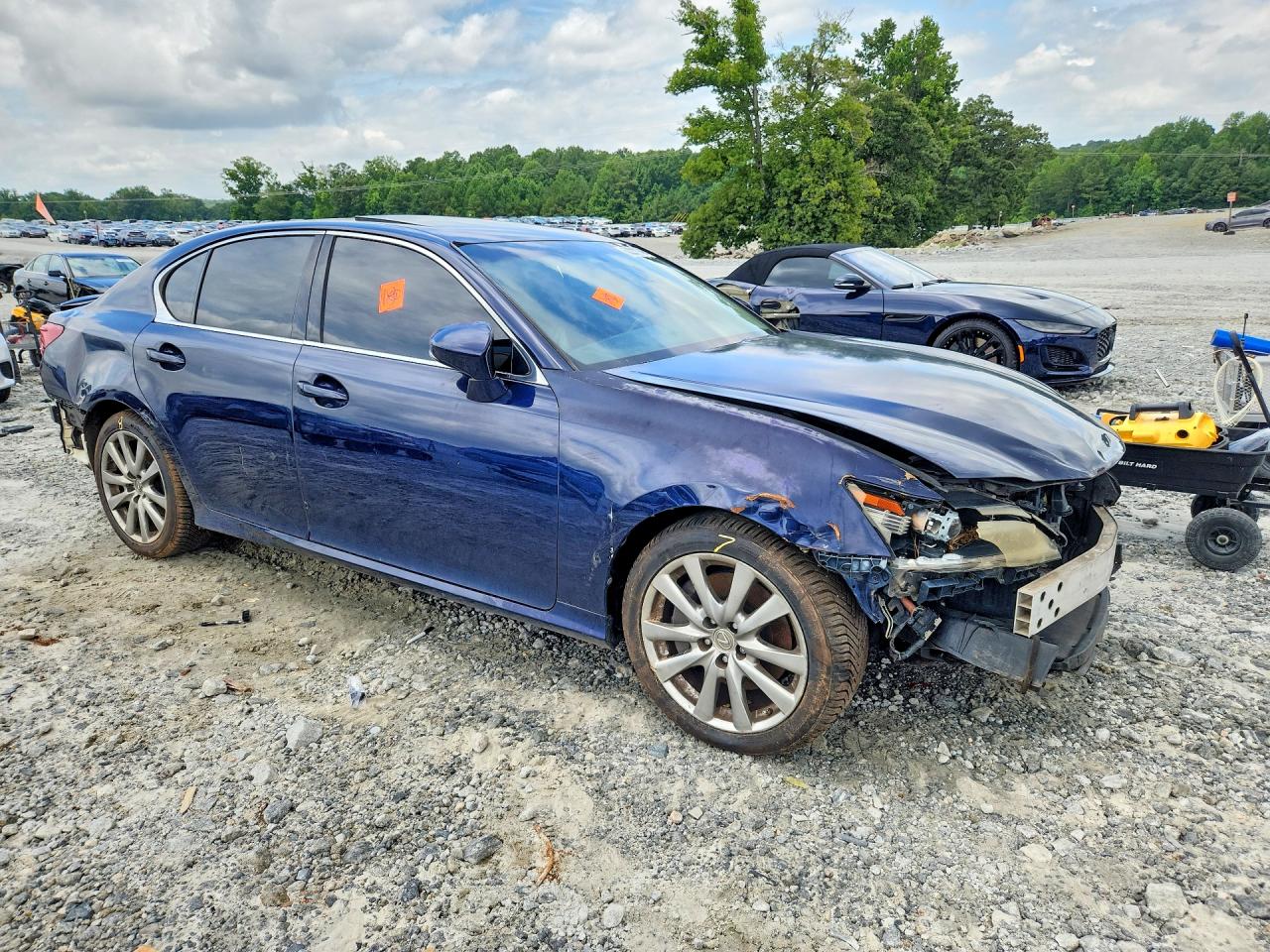 2014 Lexus Gs 350 Blue vin: JTHBE1BL3E5034644