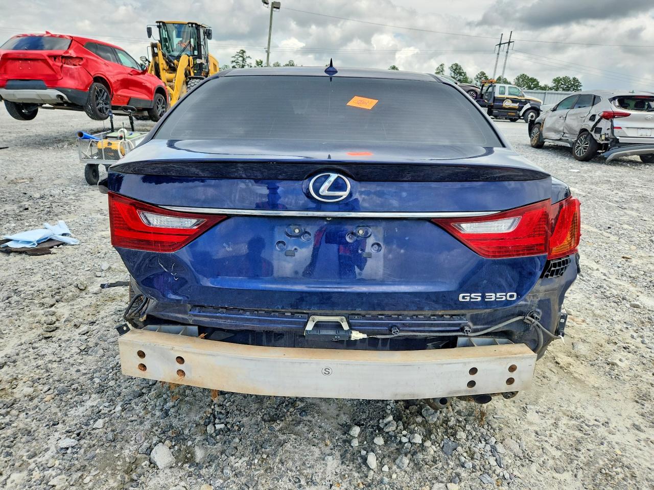 2014 Lexus Gs 350 Blue vin: JTHBE1BL3E5034644