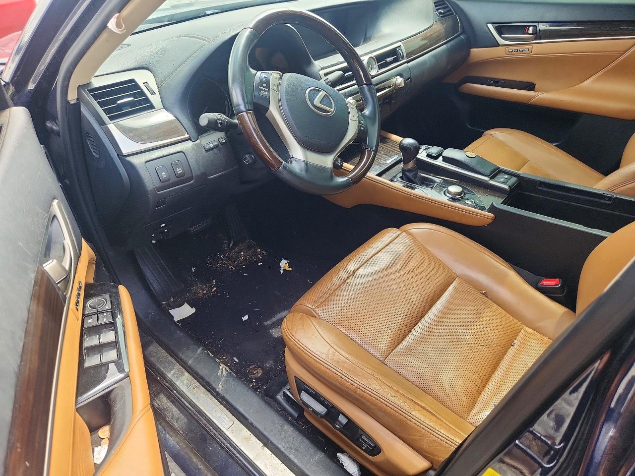 2014 Lexus Gs 350 Blue vin: JTHBE1BL3E5034644