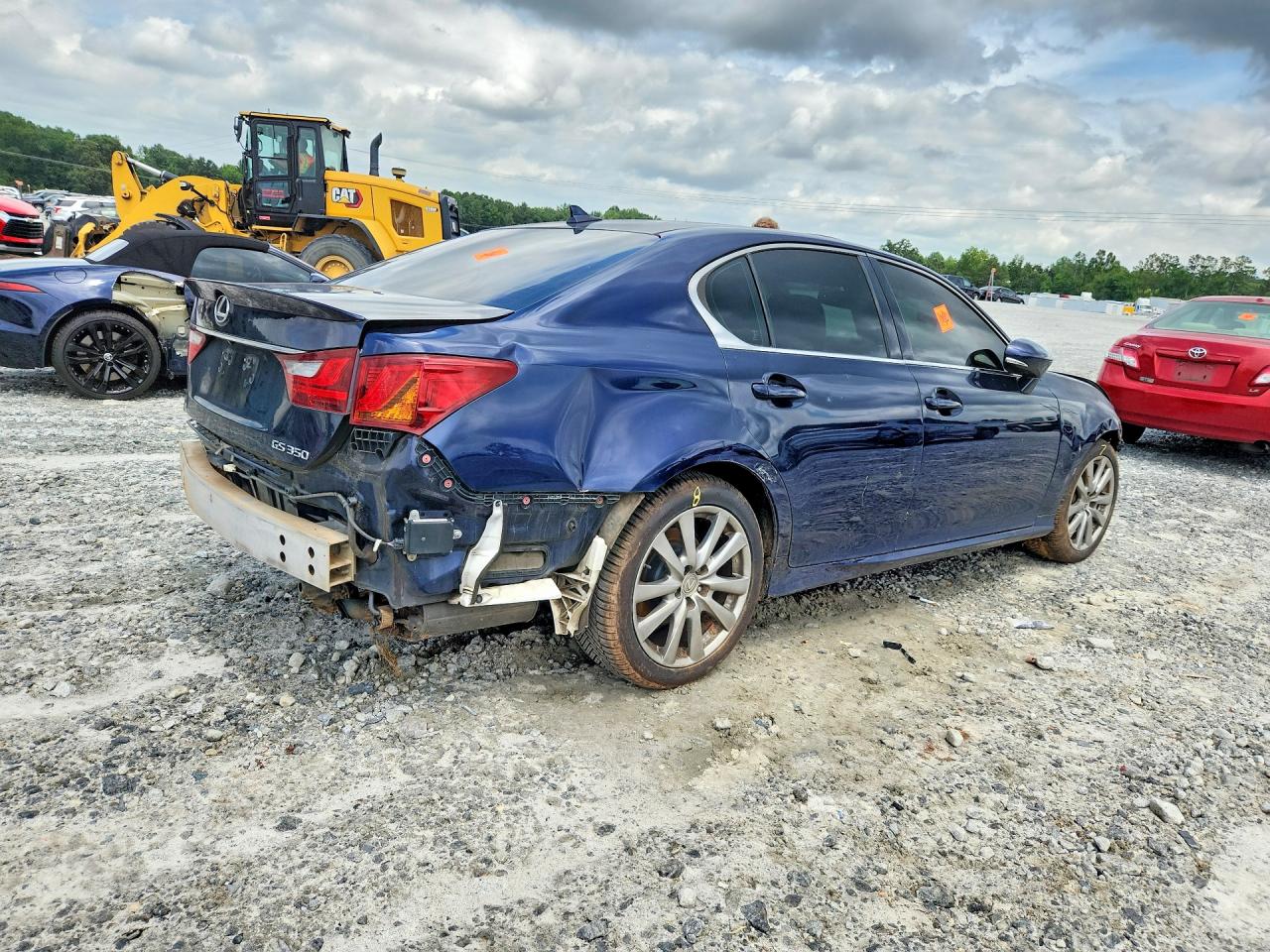 2014 Lexus Gs 350 Blue vin: JTHBE1BL3E5034644