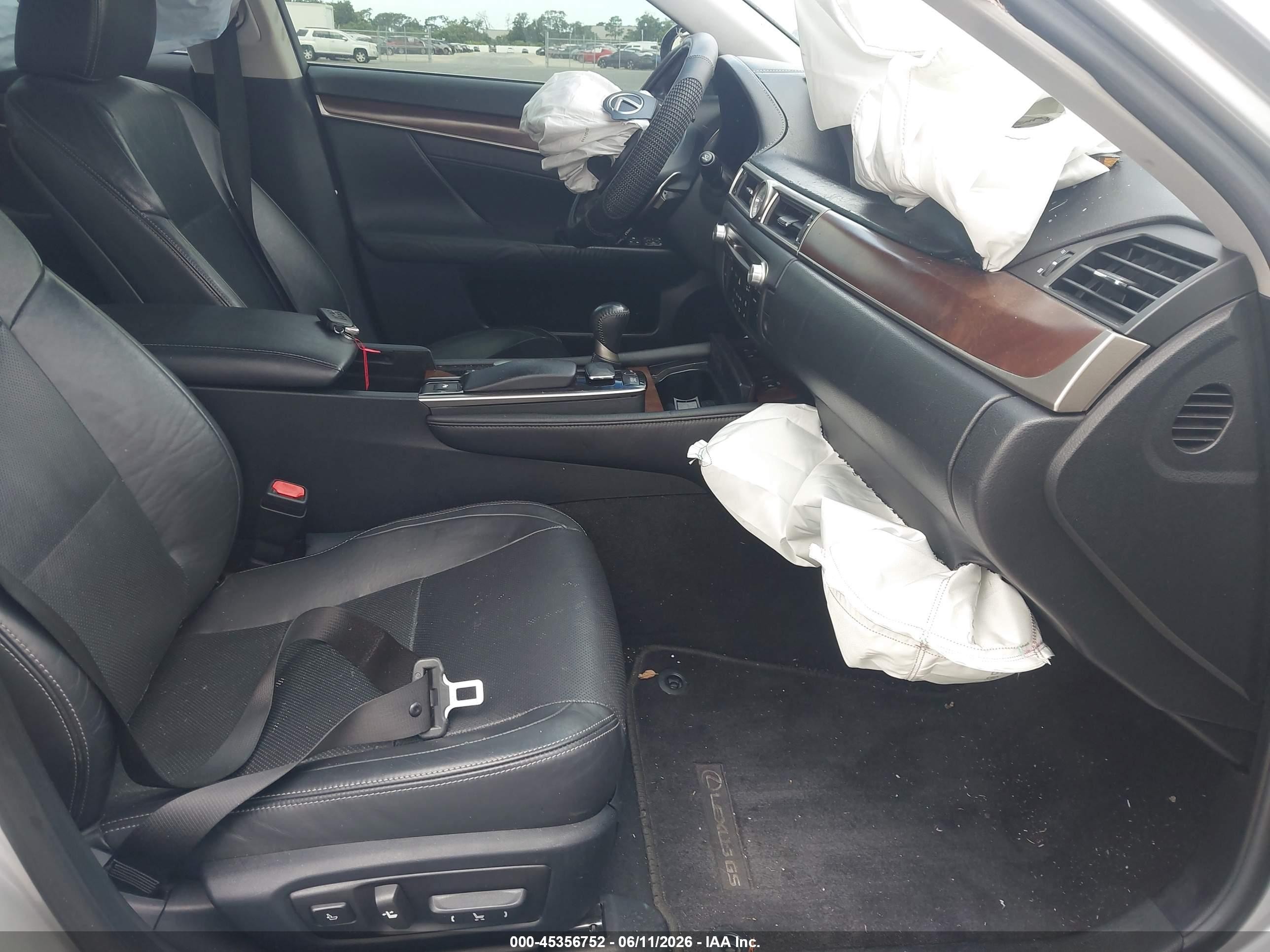 2014 Lexus Gs 350   Silver vin: JTHBE1BL3E5041349
