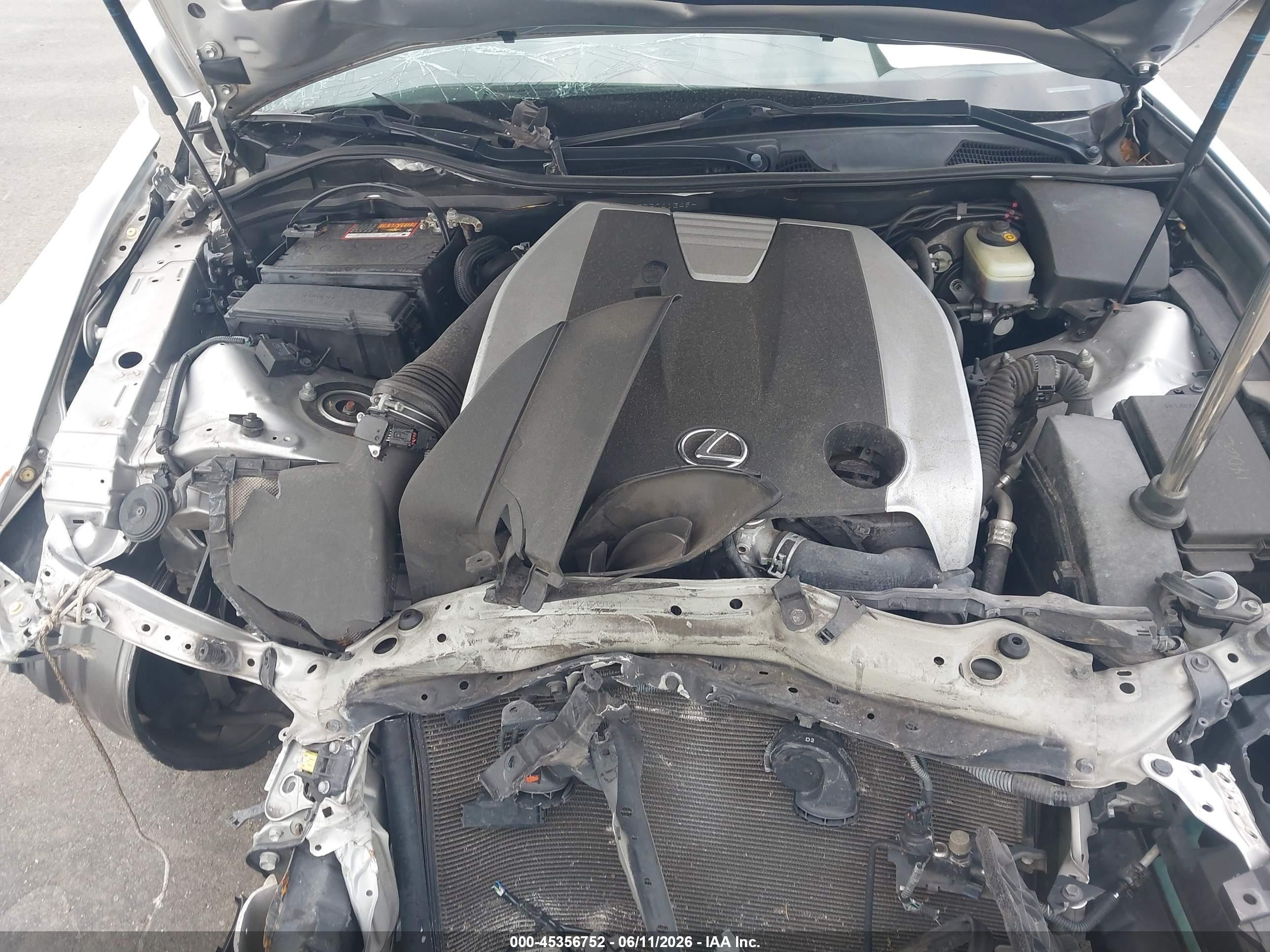 2014 Lexus Gs 350   Silver vin: JTHBE1BL3E5041349