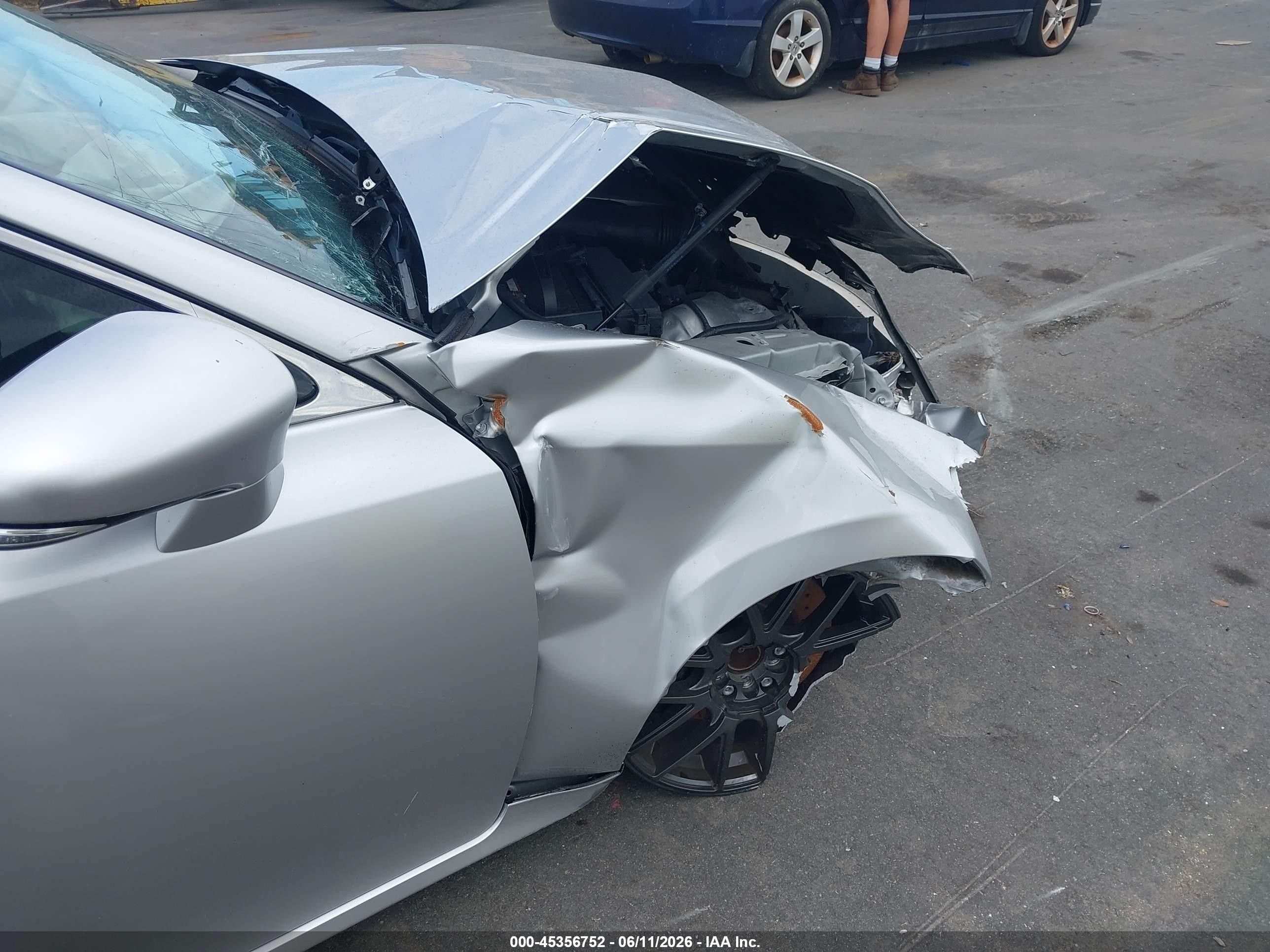 2014 Lexus Gs 350   Silver vin: JTHBE1BL3E5041349
