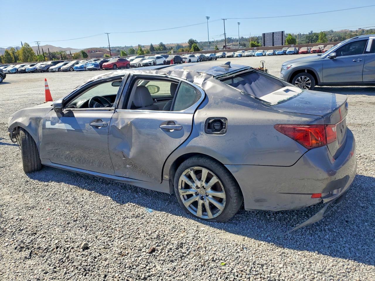 2014 Lexus Gs 350 Base Gray vin: JTHBE1BL3E5042128