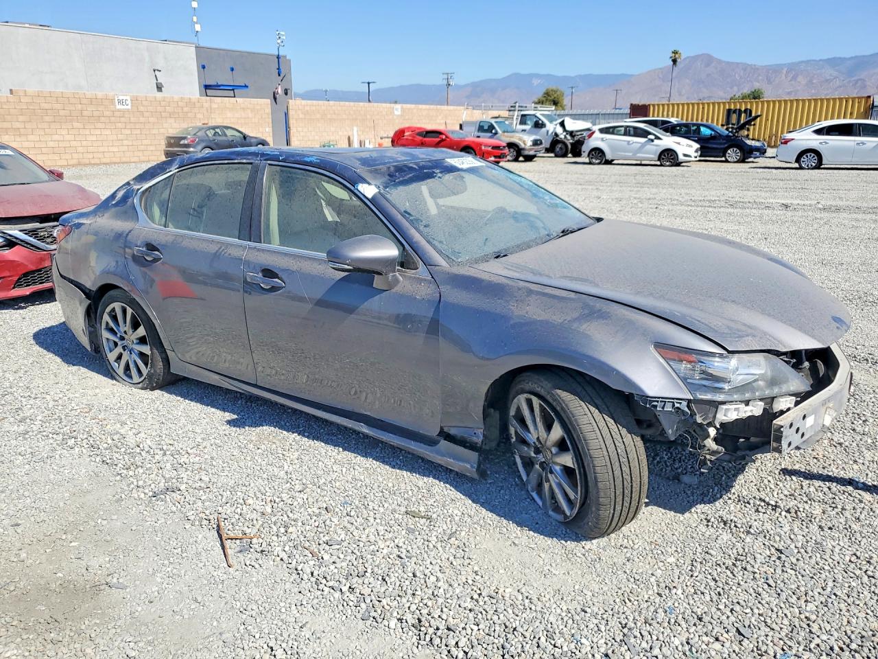 2014 Lexus Gs 350 Base Gray vin: JTHBE1BL3E5042128