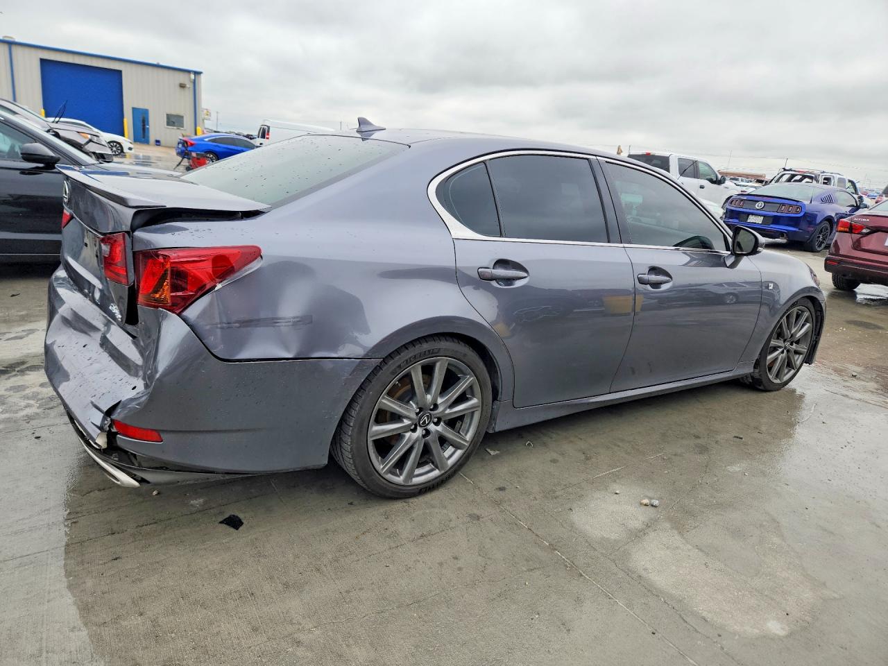 2014 Lexus Gs 350 Серый vin: JTHBE1BL3E5043618