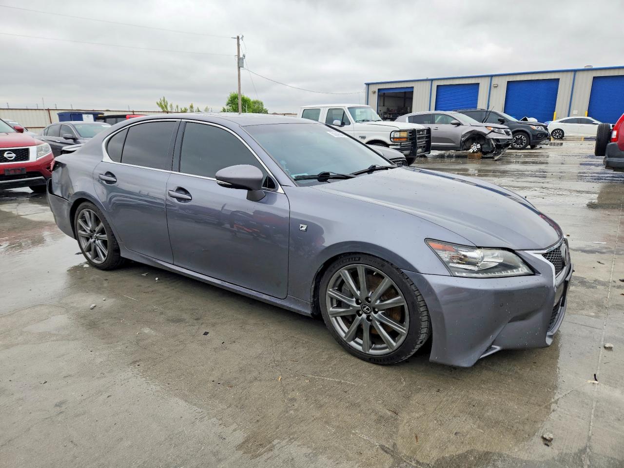 2014 Lexus Gs 350 Серый vin: JTHBE1BL3E5043618