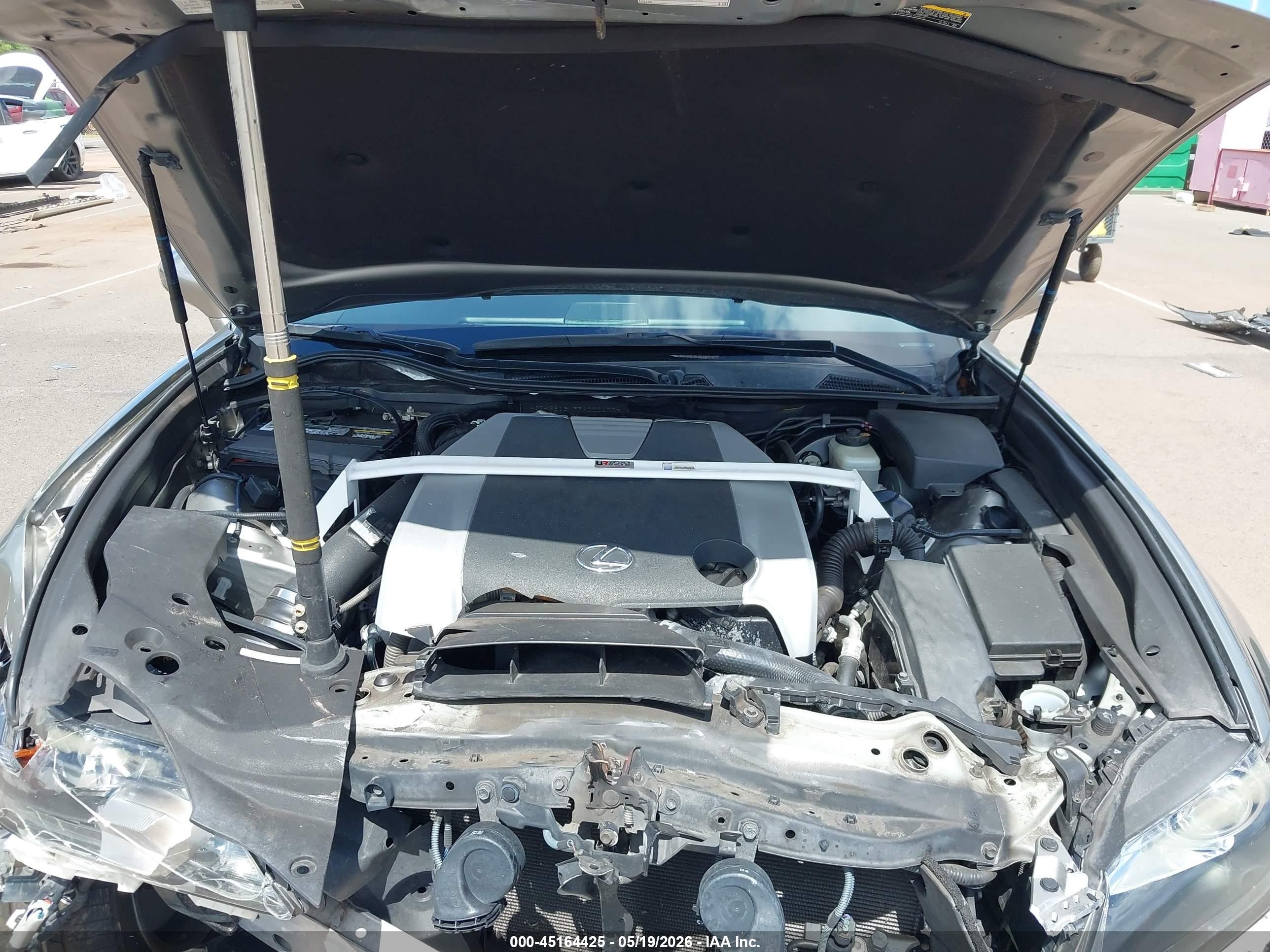 2015 Lexus Gs 350 Crafted Line Silver vin: JTHBE1BL3FA000177