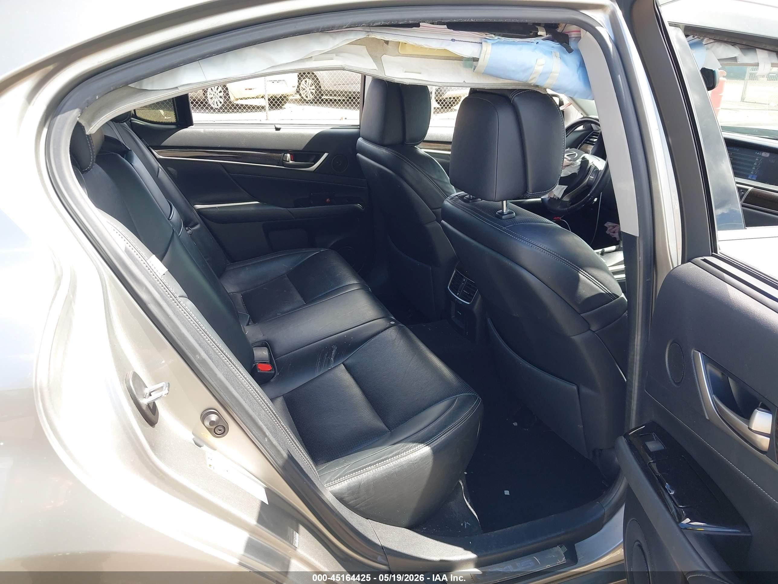 2015 Lexus Gs 350 Crafted Line Silver vin: JTHBE1BL3FA000177