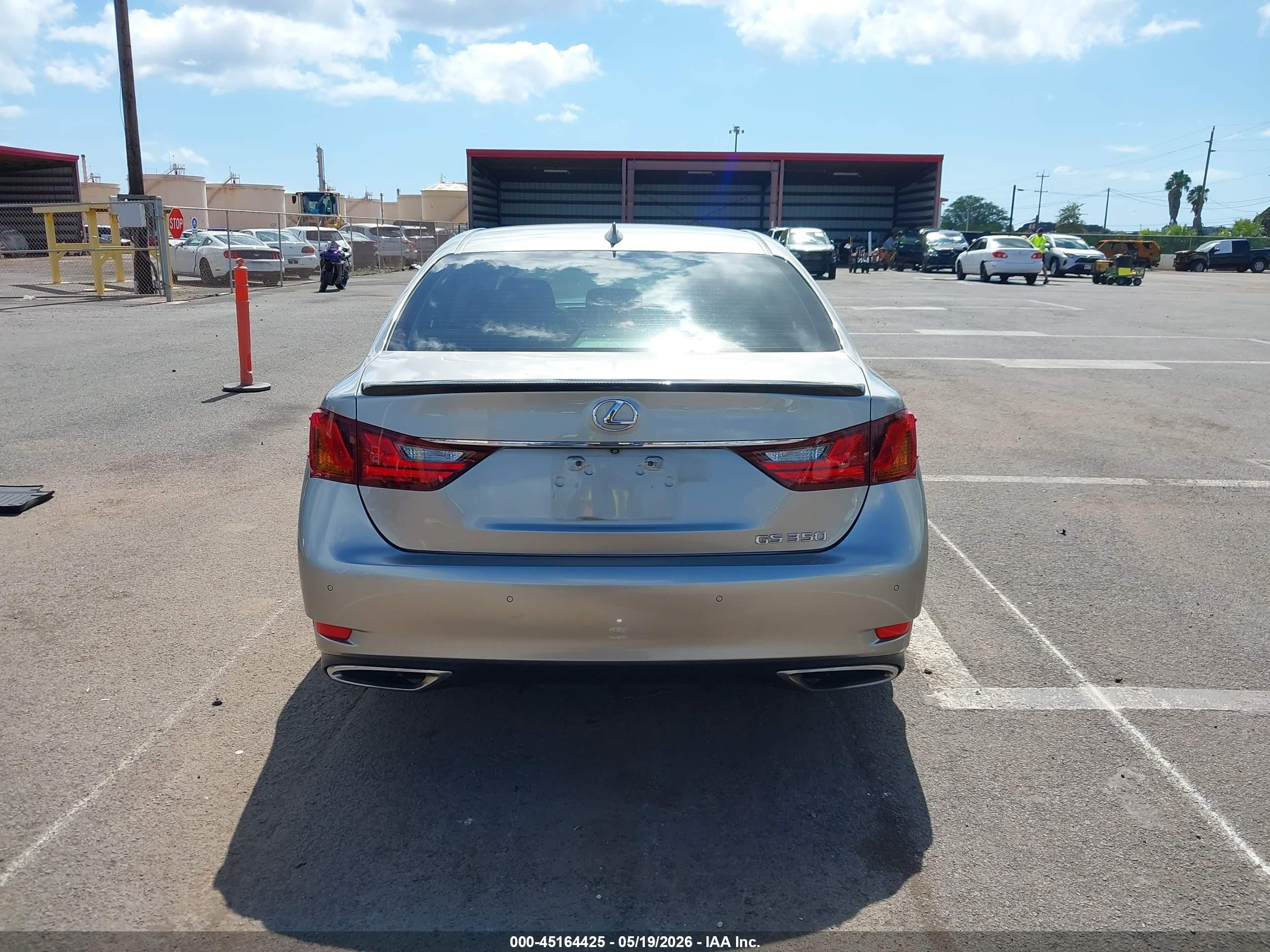 2015 Lexus Gs 350 Crafted Line Silver vin: JTHBE1BL3FA000177