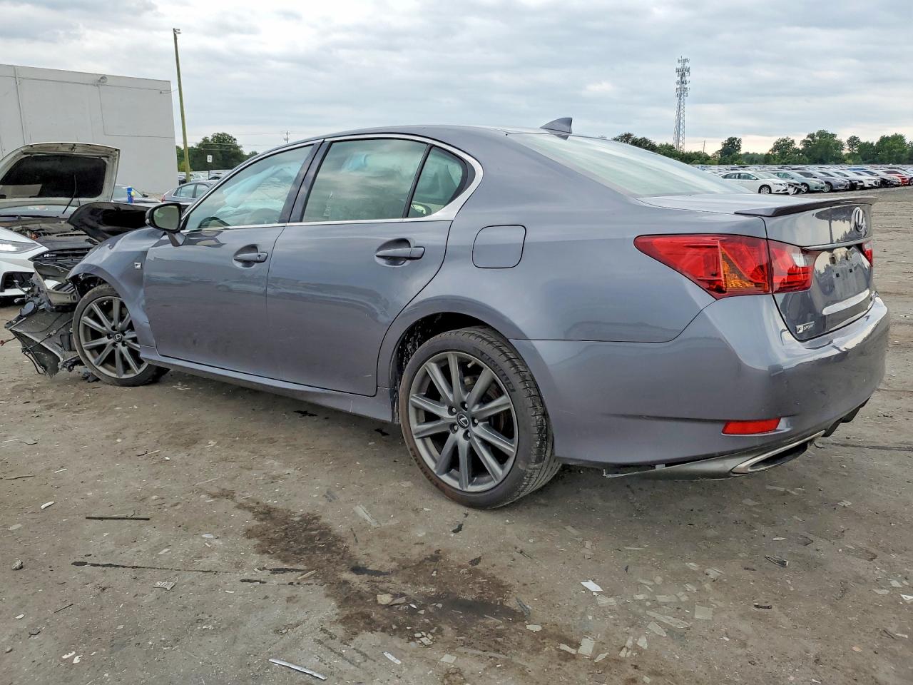2015 Lexus Gs 350 Gray vin: JTHBE1BL3FA001183