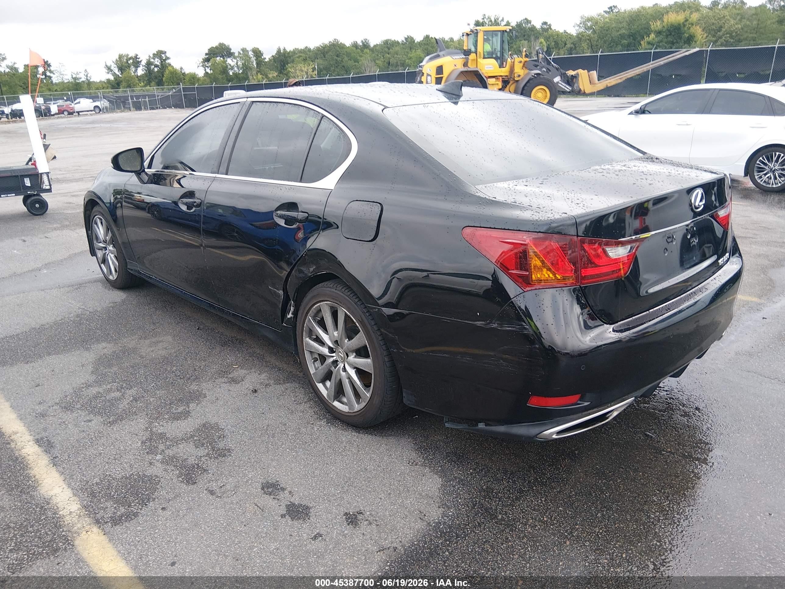 2015 Lexus Gs 350   Black vin: JTHBE1BL3FA006044