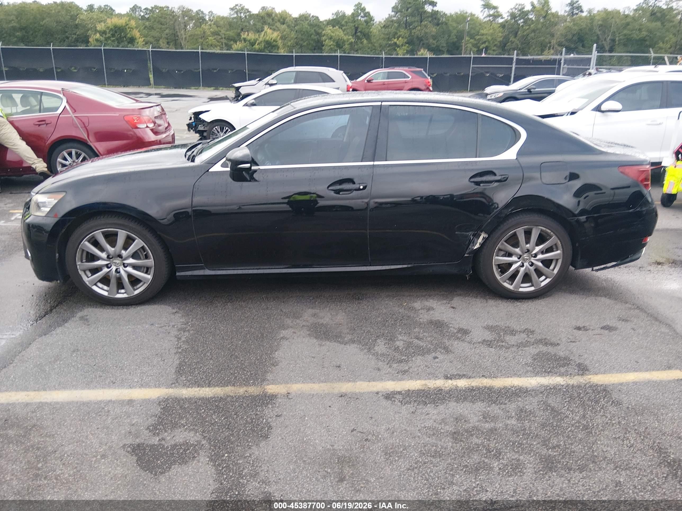 2015 Lexus Gs 350   Black vin: JTHBE1BL3FA006044
