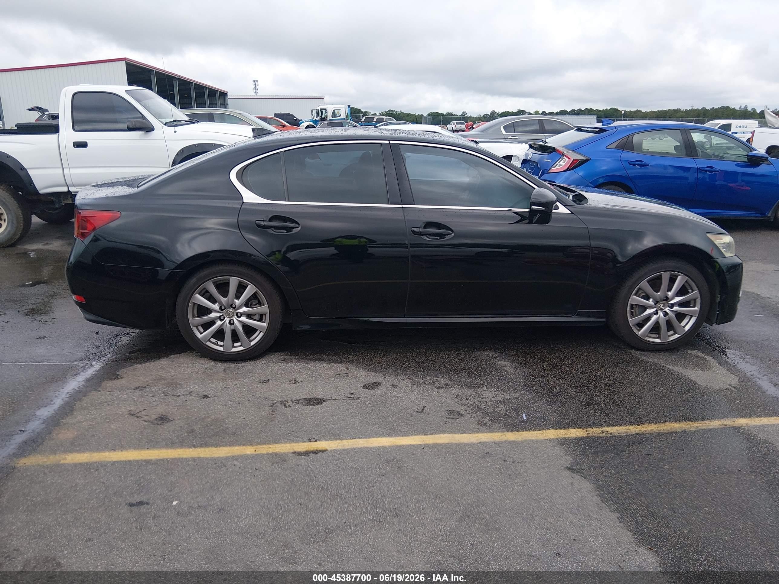 2015 Lexus Gs 350   Black vin: JTHBE1BL3FA006044