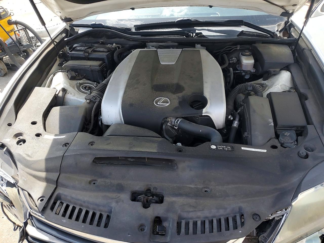 2015 Lexus Gs 350 White vin: JTHBE1BL3FA009350