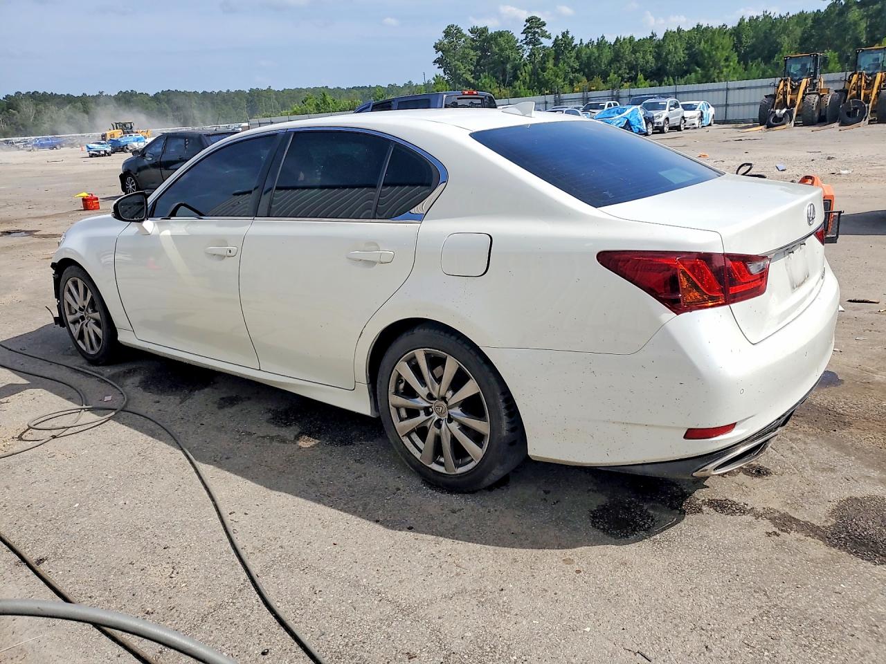 2015 Lexus Gs 350 White vin: JTHBE1BL3FA009350