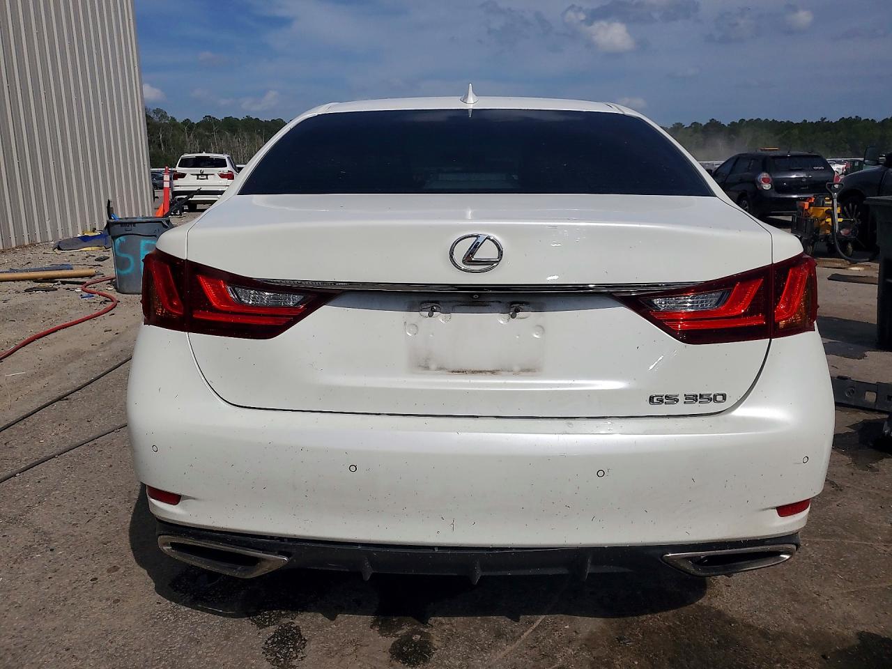 2015 Lexus Gs 350 White vin: JTHBE1BL3FA009350