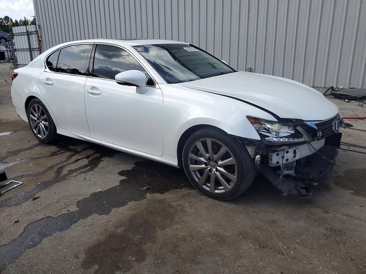 2015 Lexus Gs 350 White vin: JTHBE1BL3FA009350