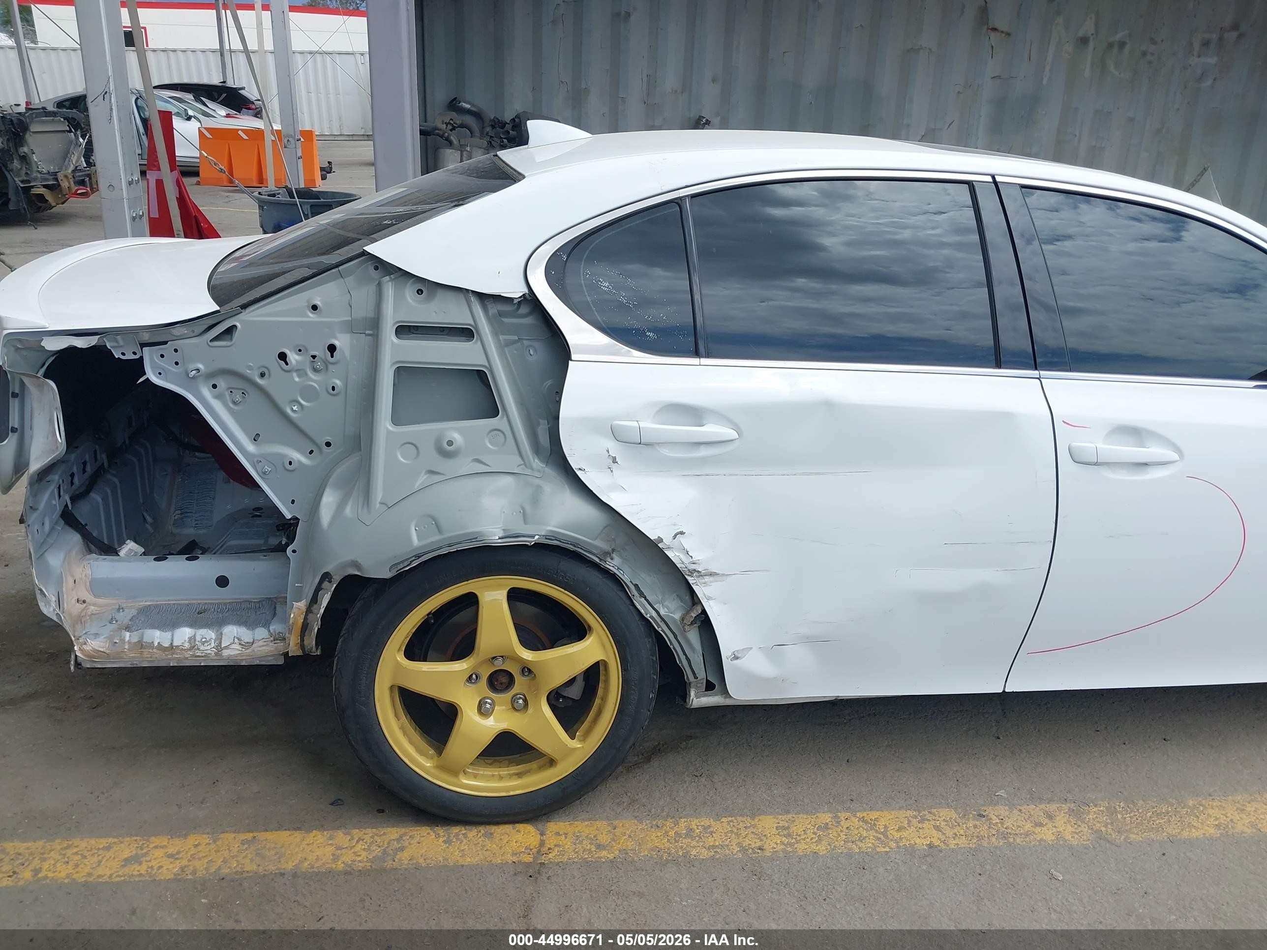 2015 Lexus Gs 350 White vin: JTHBE1BL3FA009574