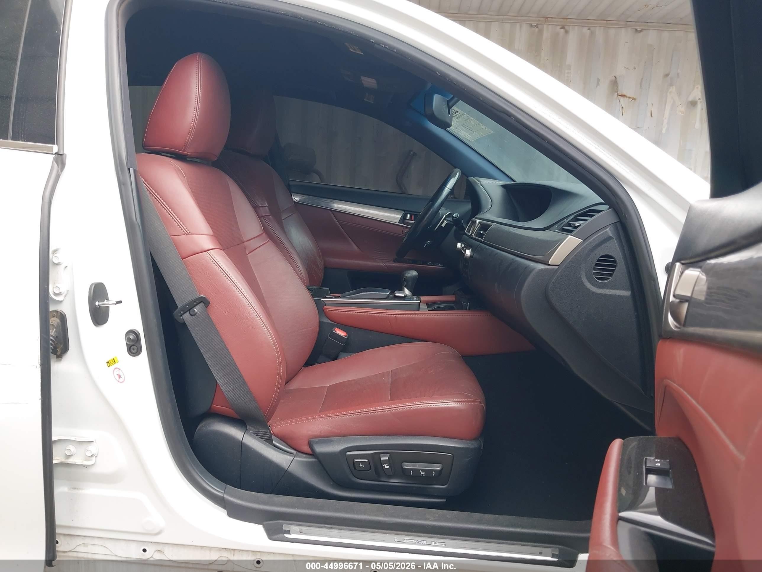 2015 Lexus Gs 350 White vin: JTHBE1BL3FA009574