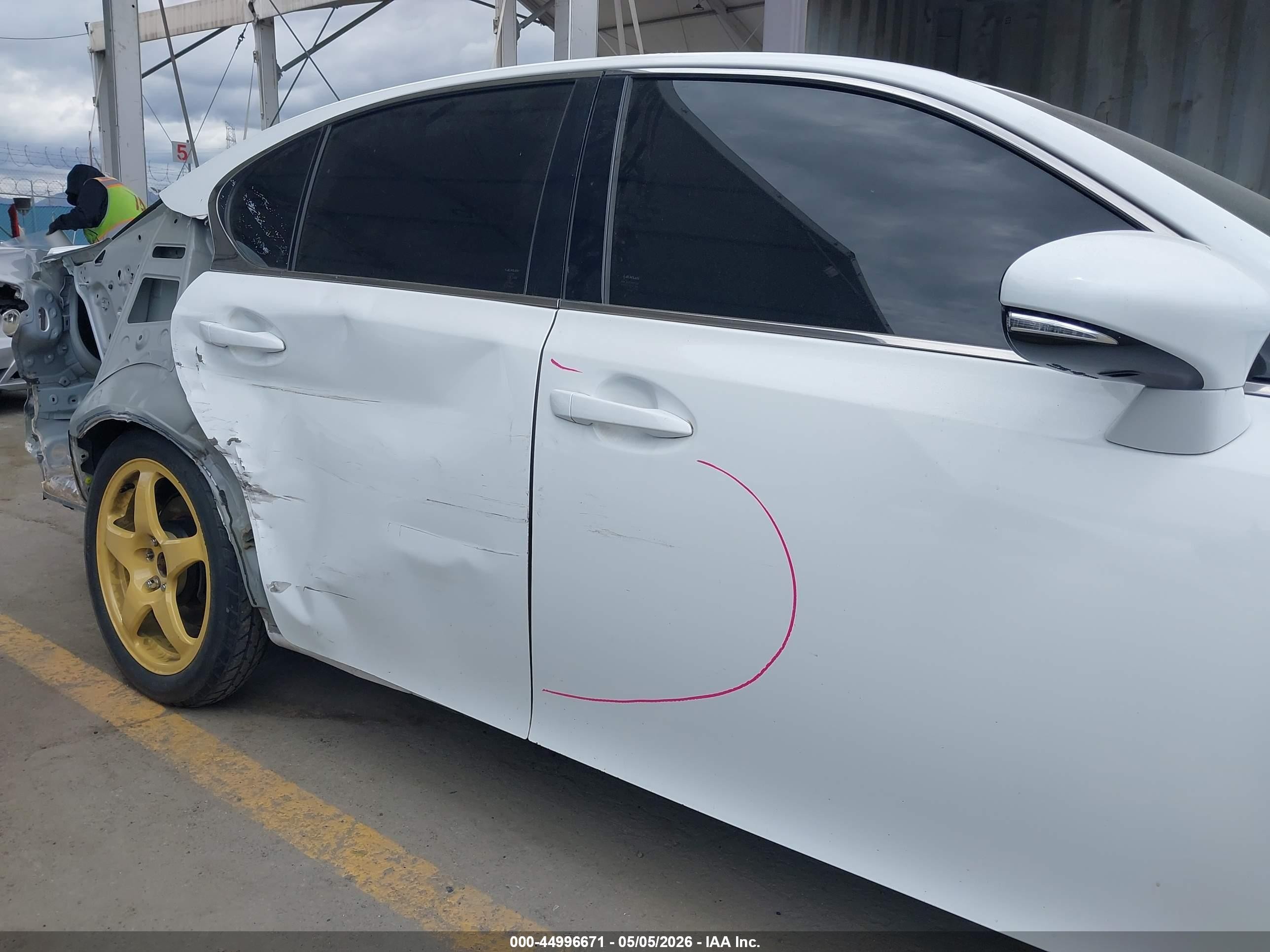 2015 Lexus Gs 350 White vin: JTHBE1BL3FA009574
