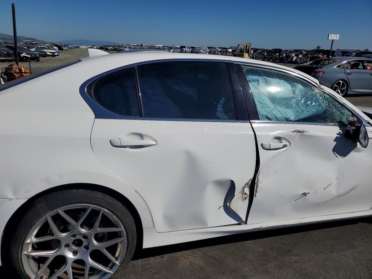 2015 Lexus Gs 350 Base White vin: JTHBE1BL3FA019473