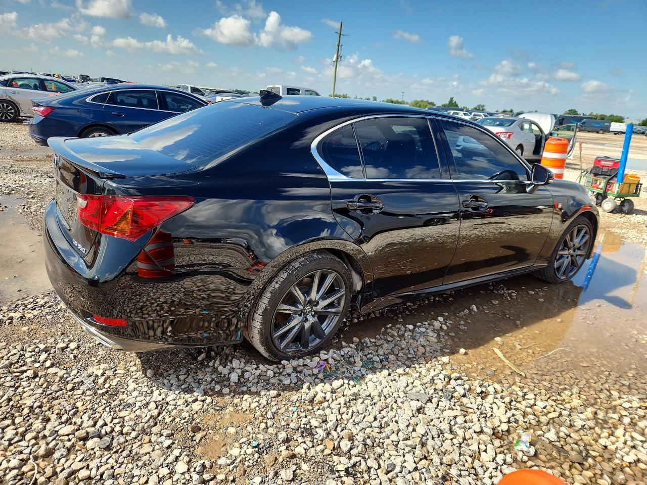 2015 Lexus Gs 350 Черный vin: JTHBE1BL3FA019652