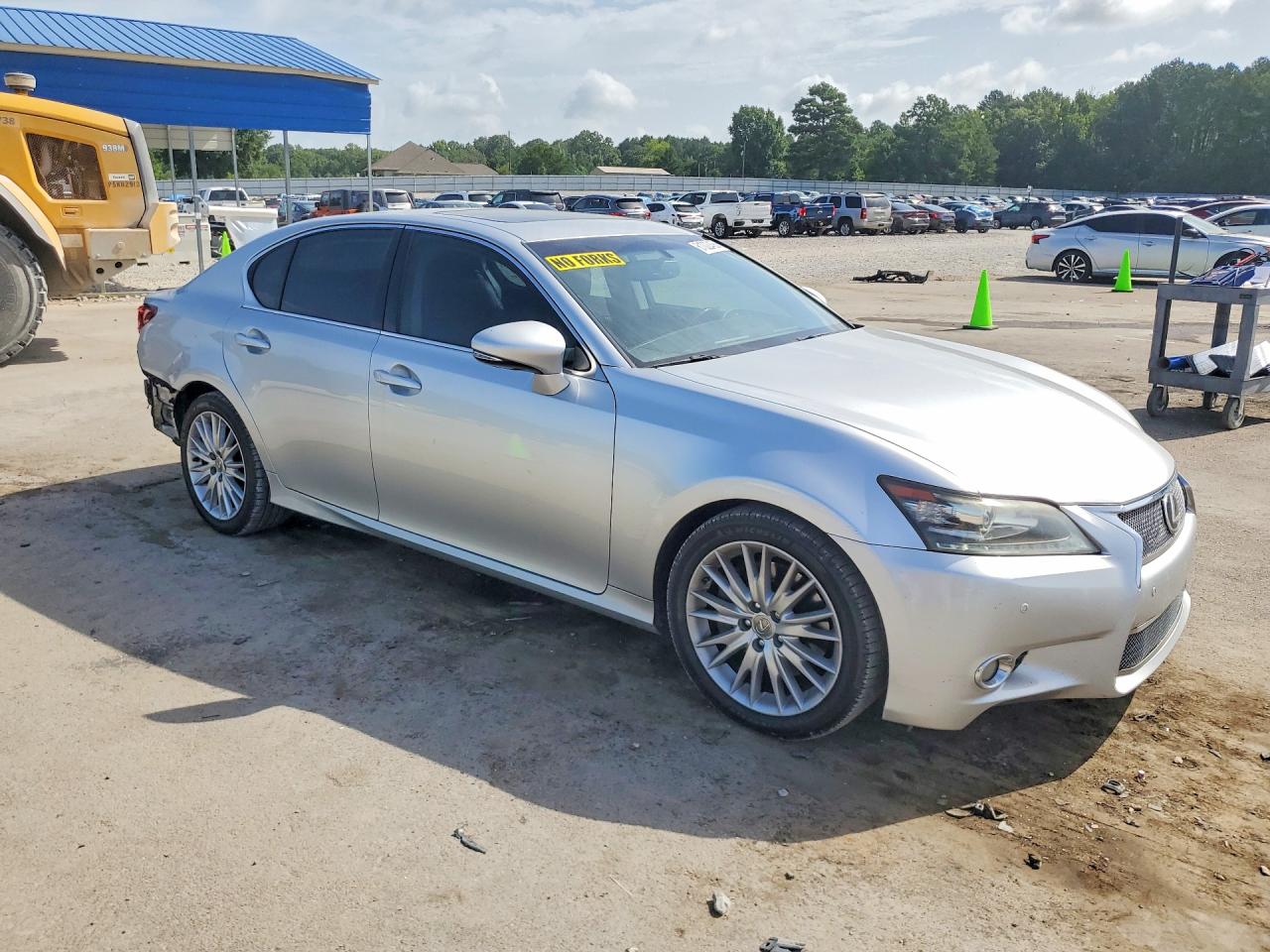 2013 Lexus Gs 350 Silver vin: JTHBE1BL4D5010321