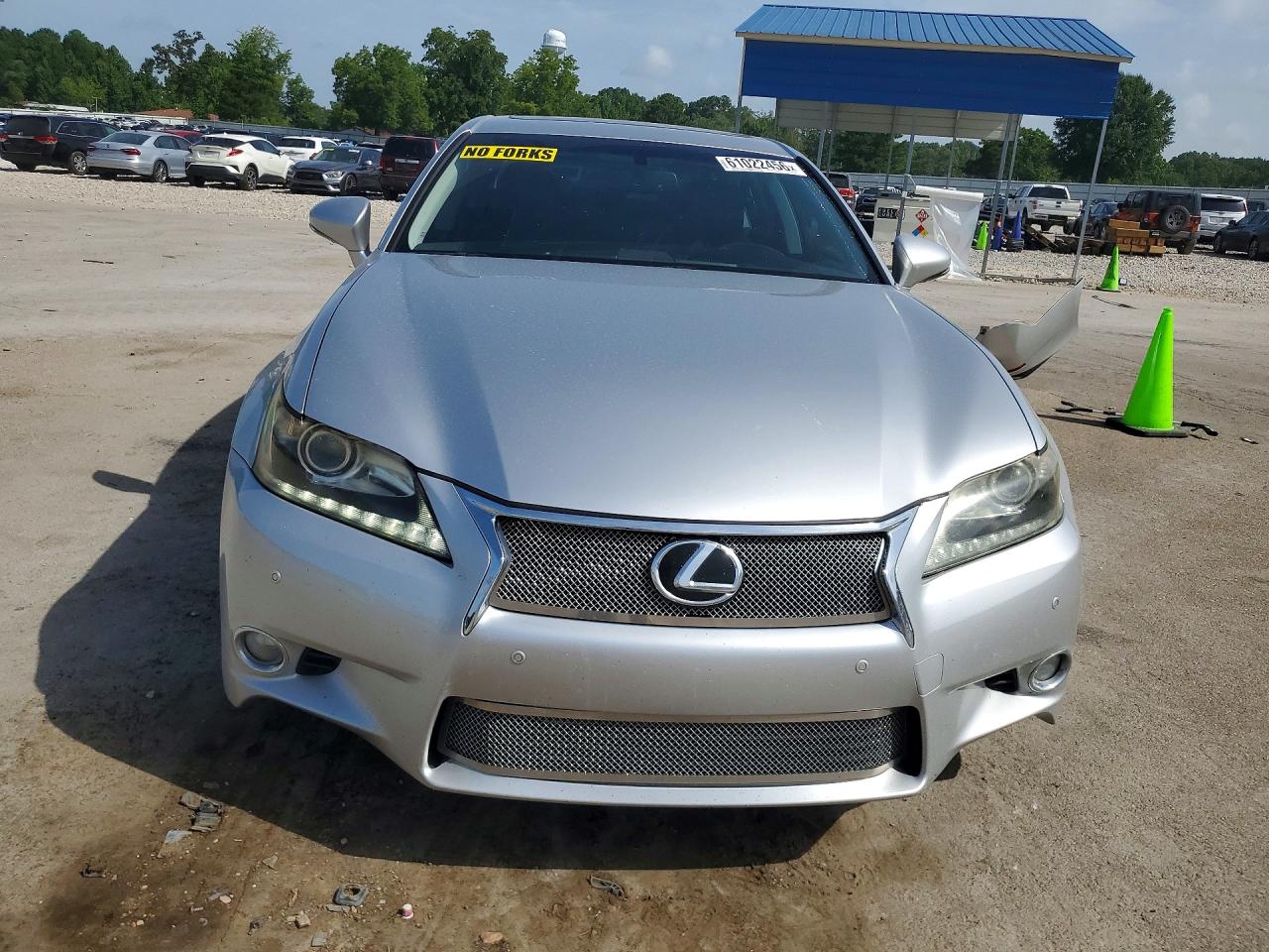 2013 Lexus Gs 350 Silver vin: JTHBE1BL4D5010321