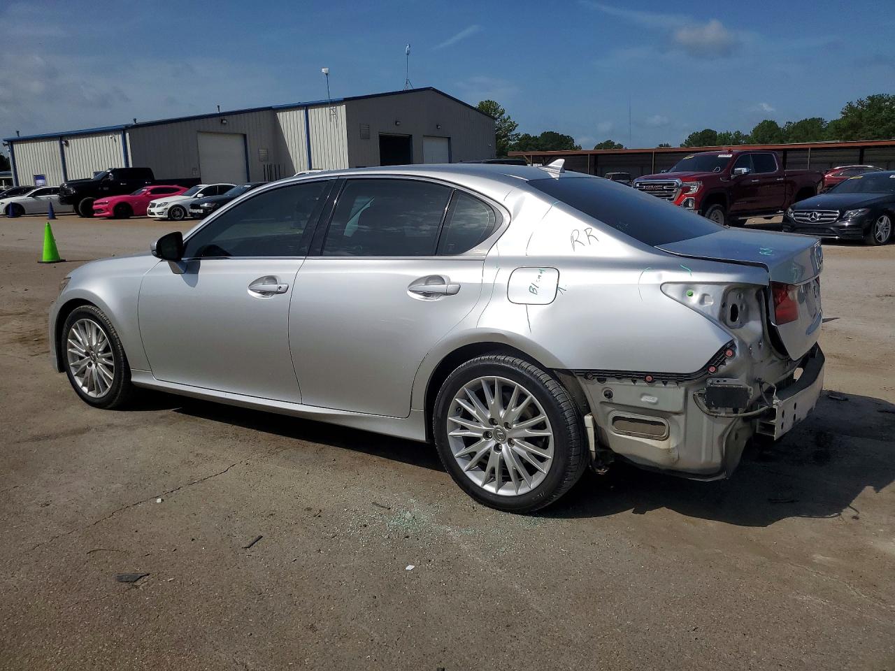 2013 Lexus Gs 350 Silver vin: JTHBE1BL4D5010321