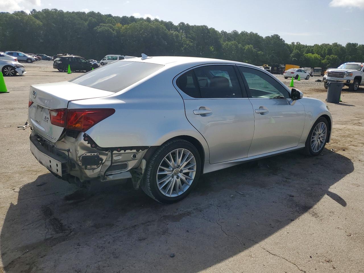 2013 Lexus Gs 350 Silver vin: JTHBE1BL4D5010321
