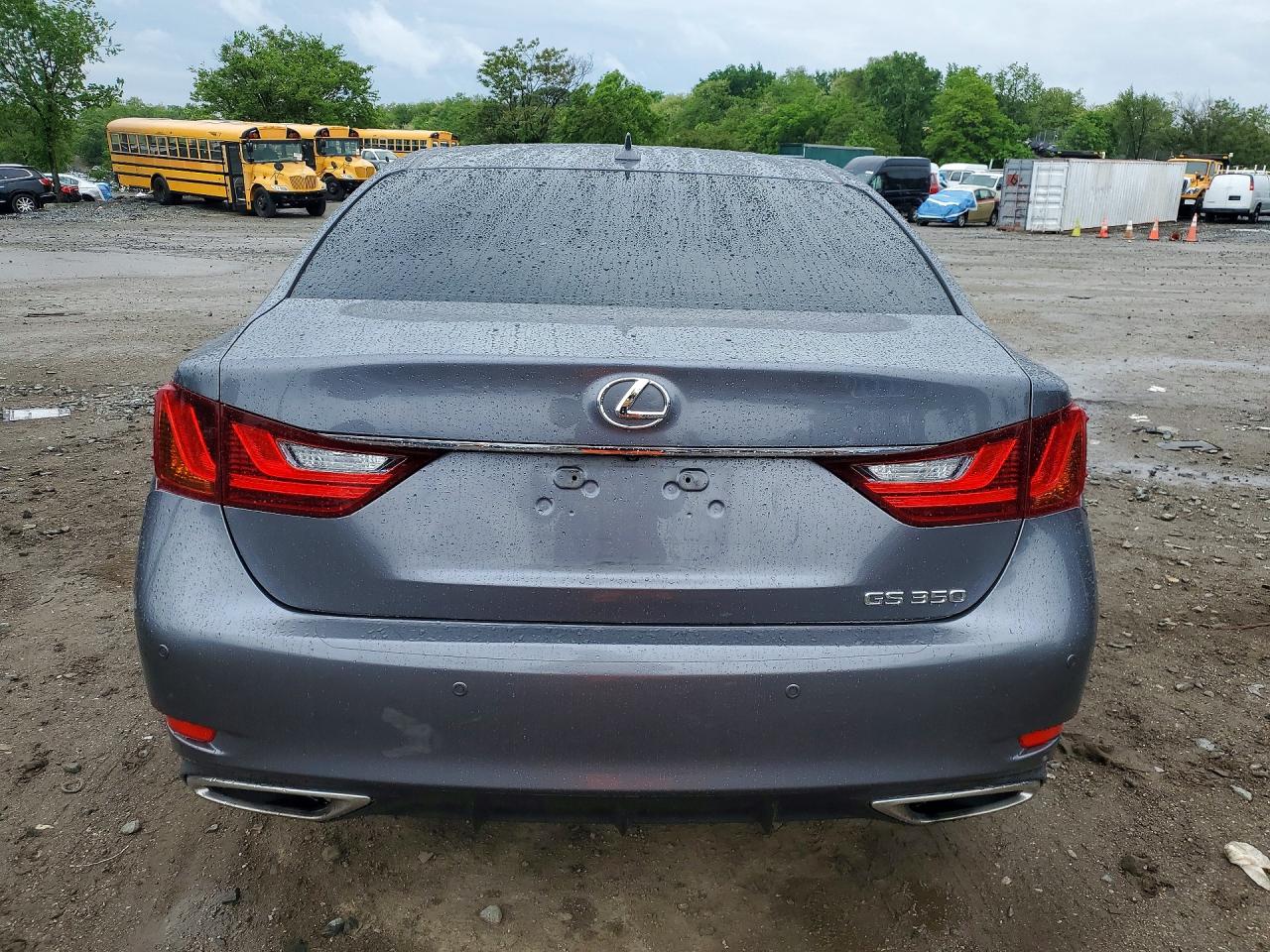 2013 Lexus Gs 350 Gray vin: JTHBE1BL4D5010996