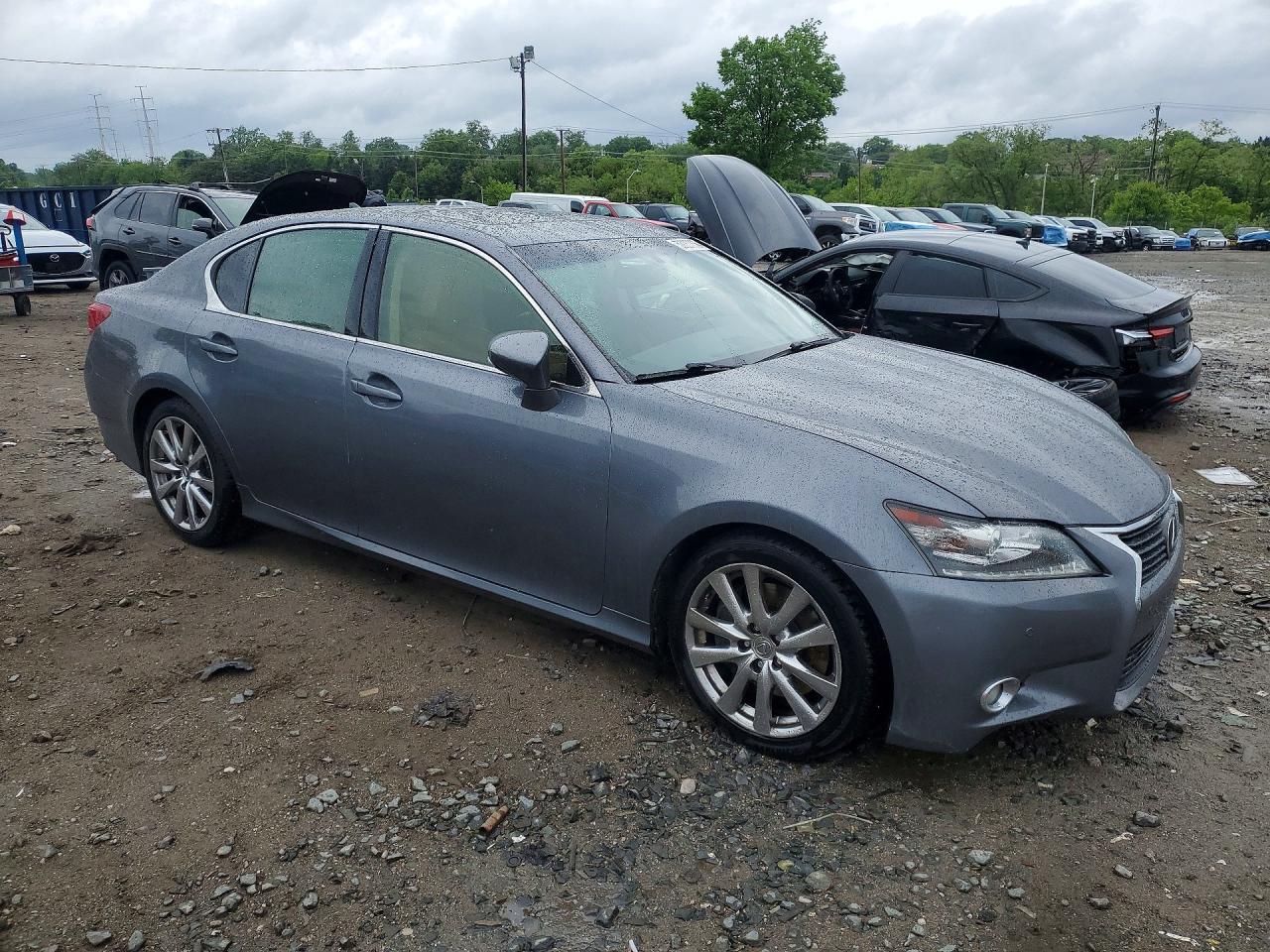 2013 Lexus Gs 350 Gray vin: JTHBE1BL4D5010996