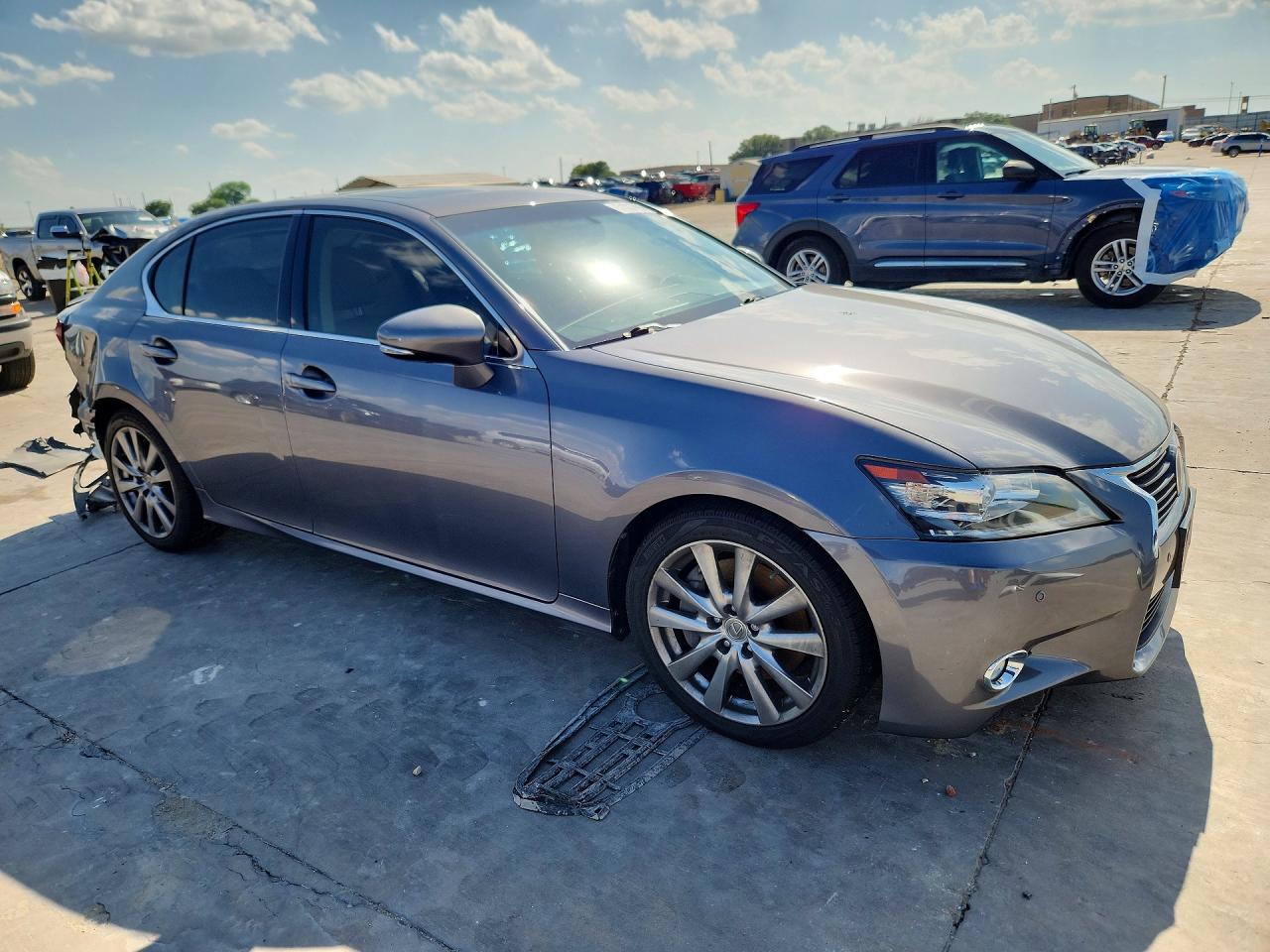 2013 Lexus Gs 350 Gray vin: JTHBE1BL4D5012845
