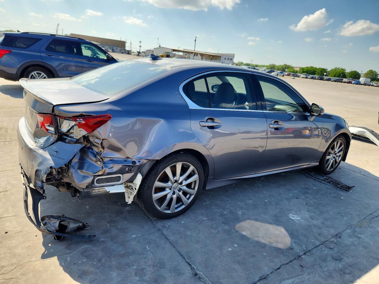 2013 Lexus Gs 350 Gray vin: JTHBE1BL4D5012845